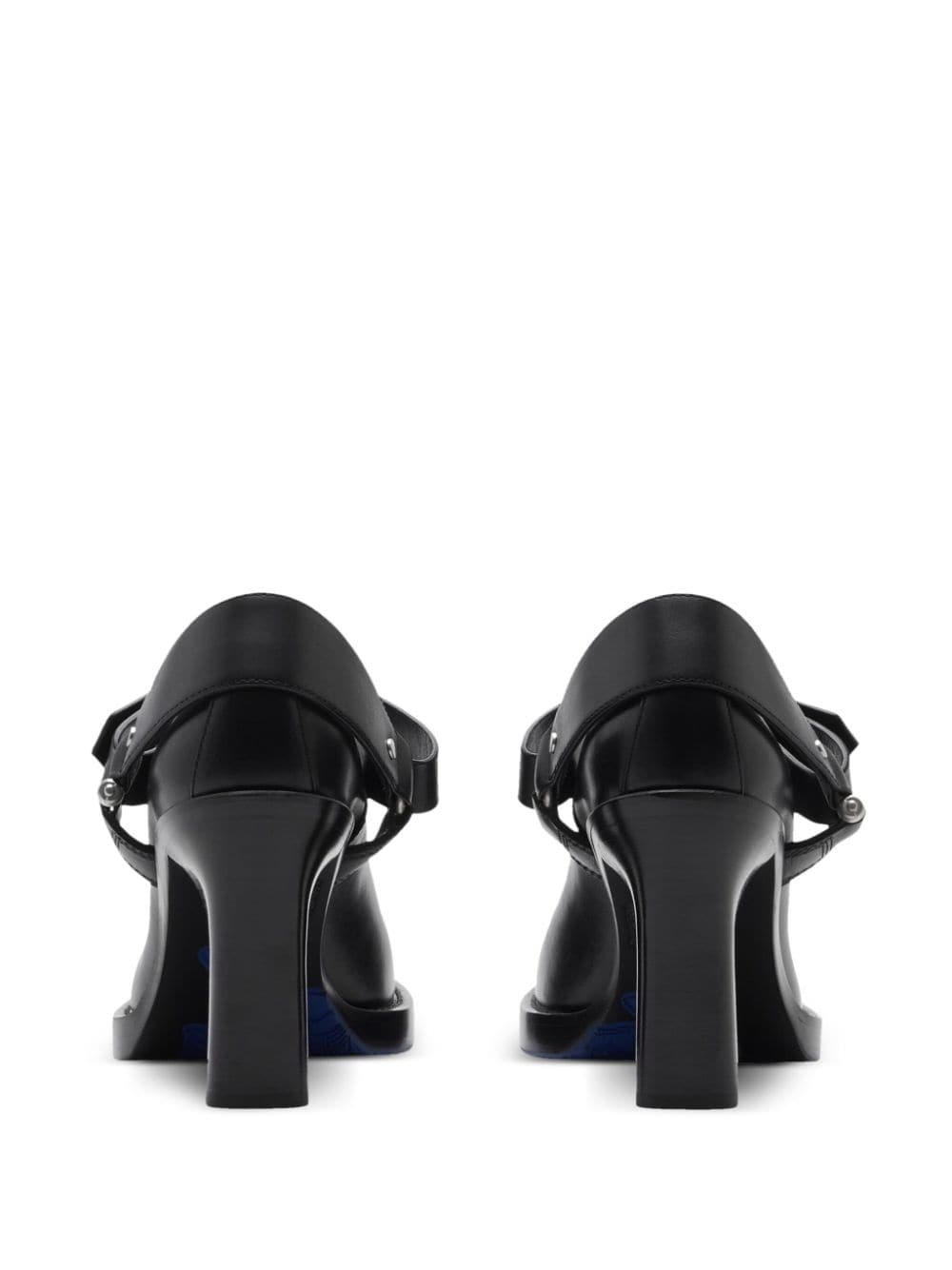 Stirrup 85mm leather pumps - 3