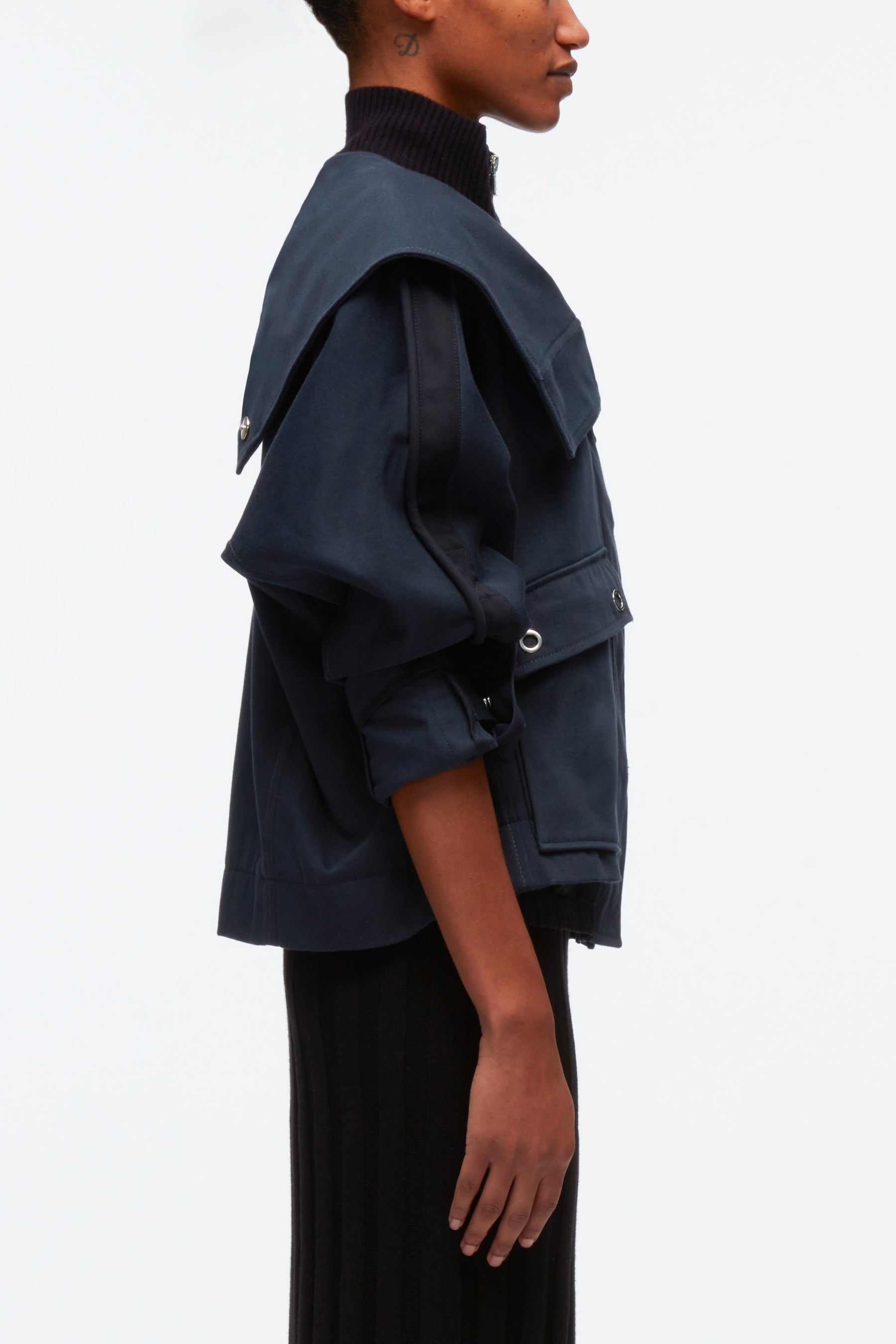 Double Collar Utility Jacket - 4
