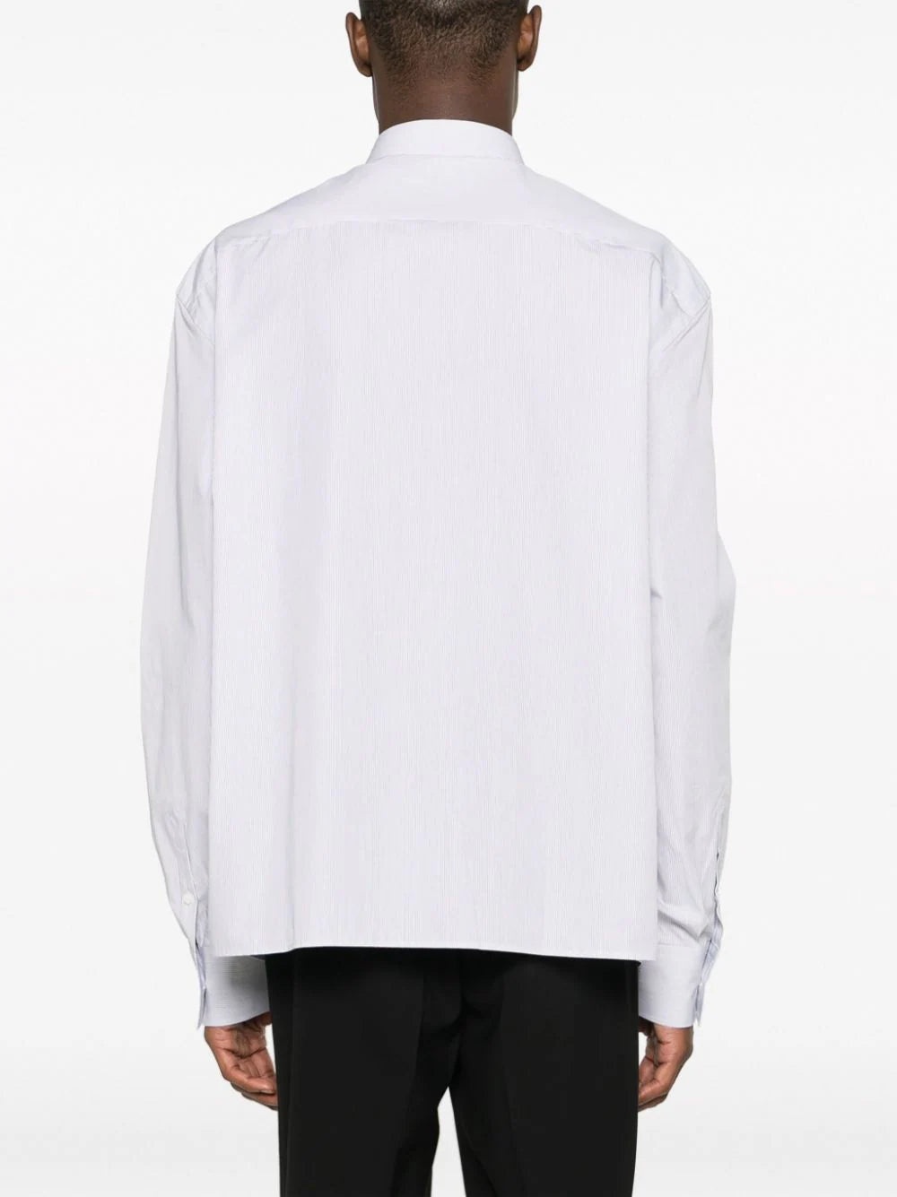 PINSTRIPE-PRINT COTTON SHIRT - 4