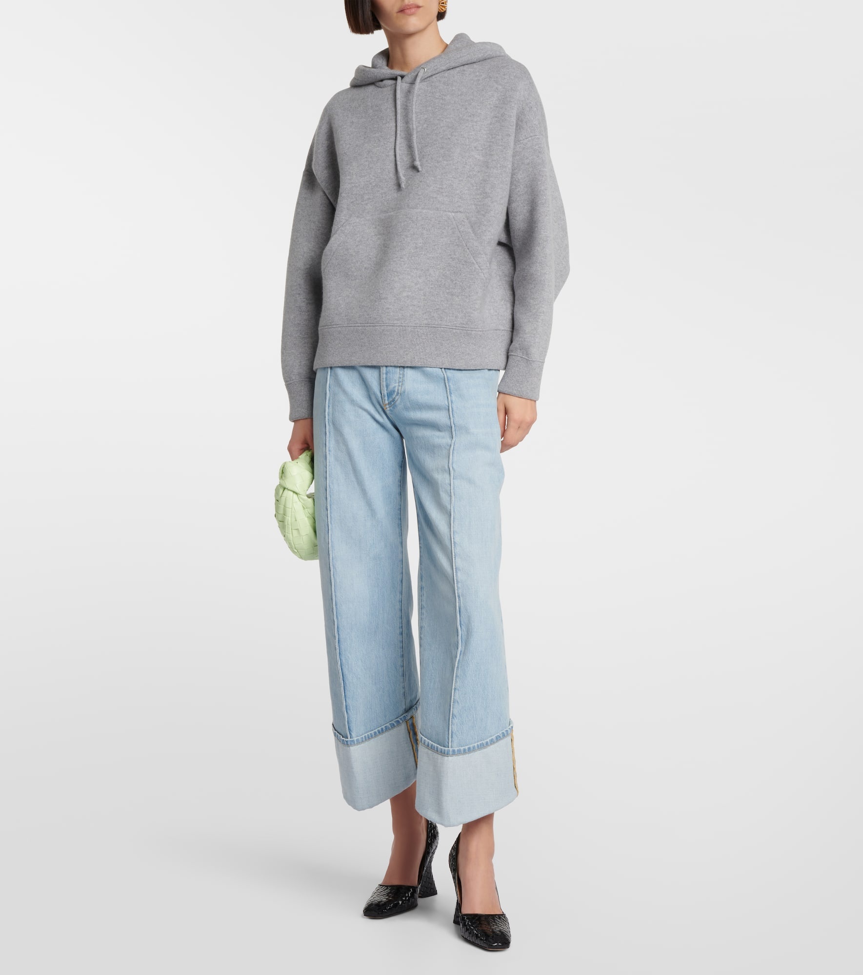 Cashmere-blend hoodie - 2