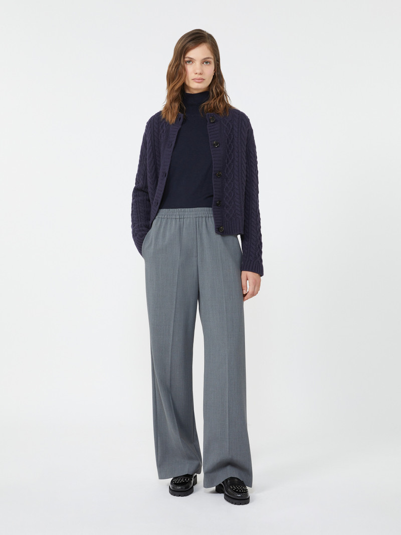 WEEKEND Max Mara KIKU Wool and silk knit turtleneck outlook
