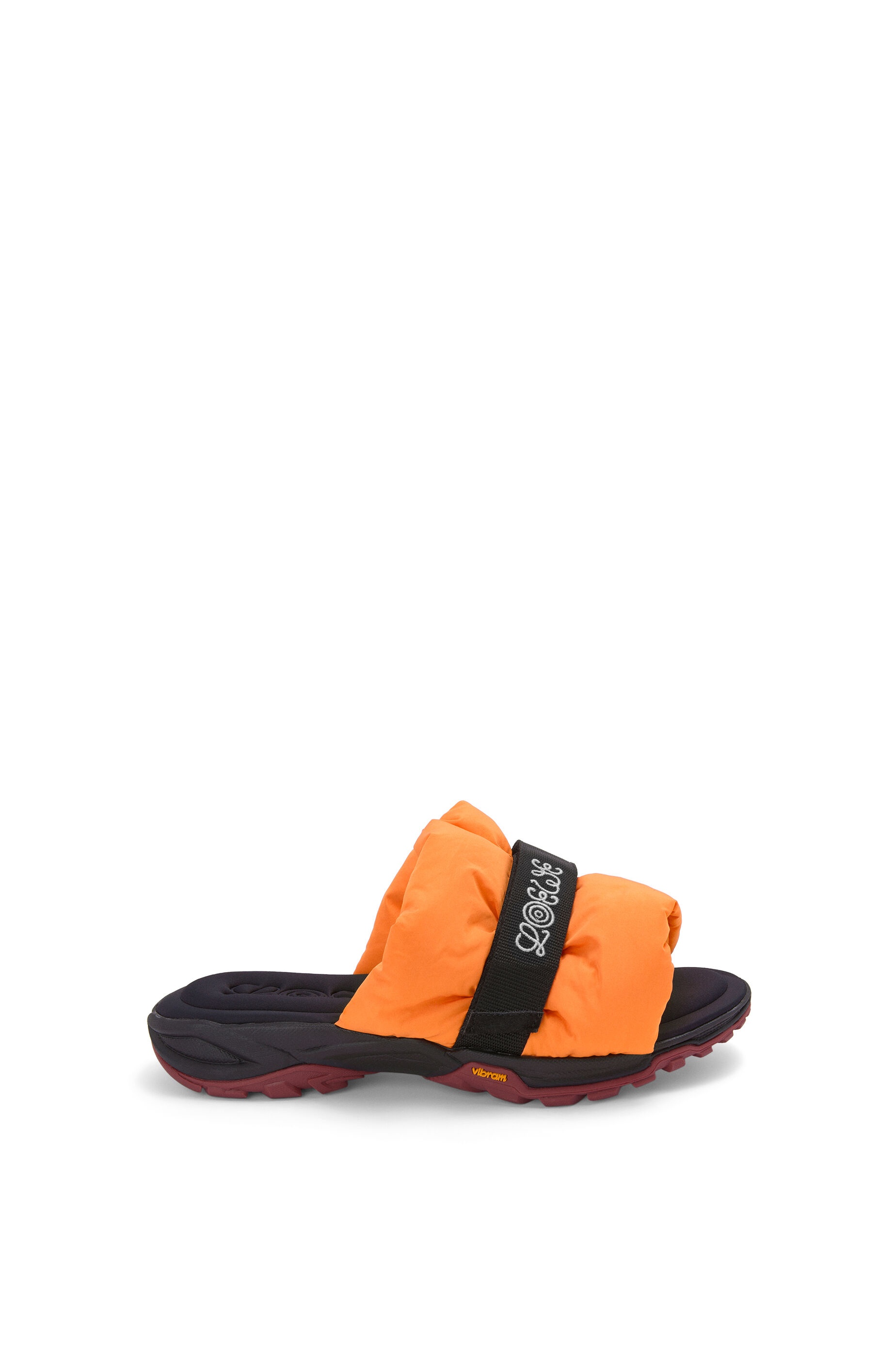Pleated slide in nylon - 1