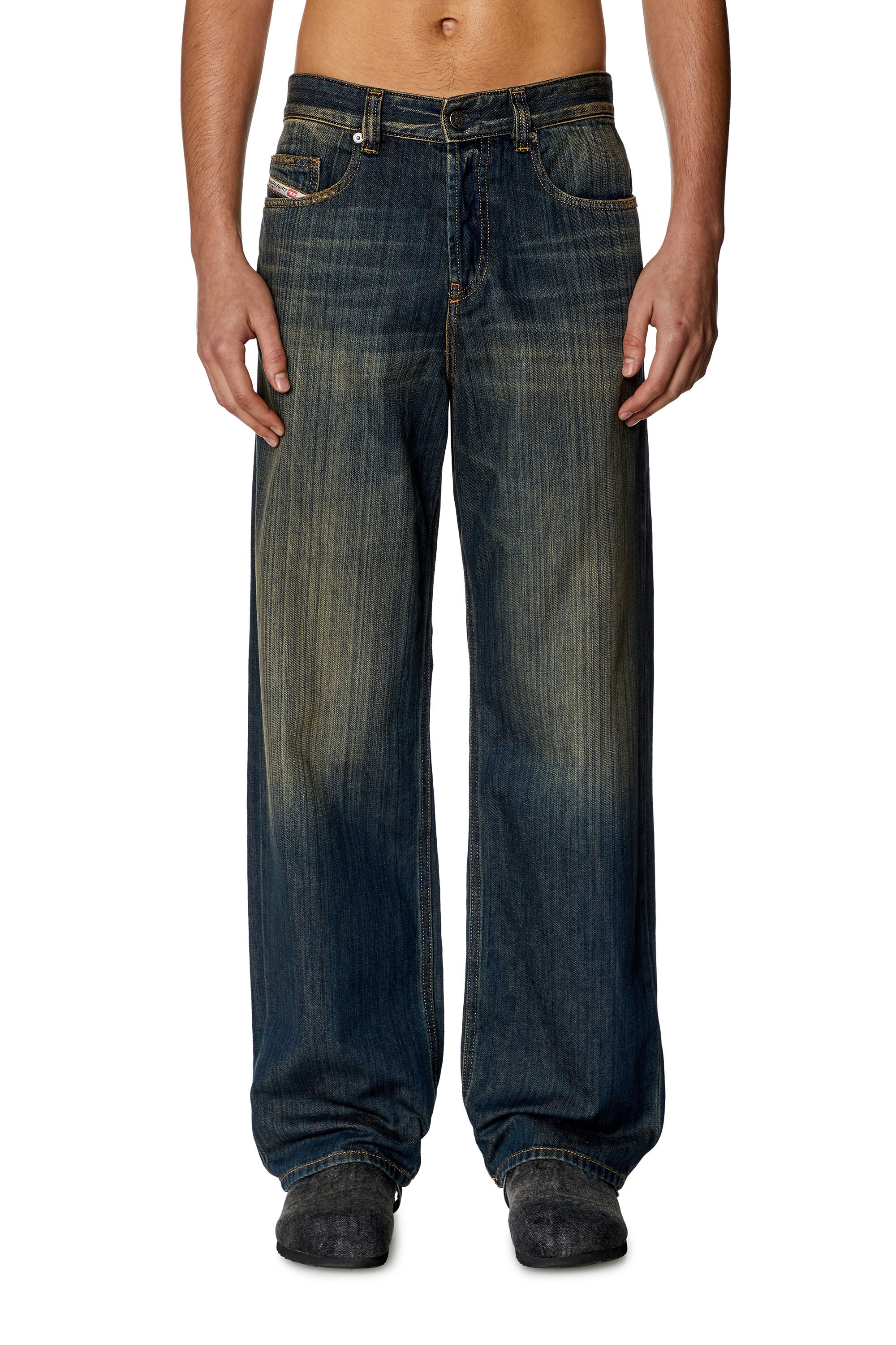 Diesel STRAIGHT JEANS 2001 D-MACRO 09I20 | REVERSIBLE