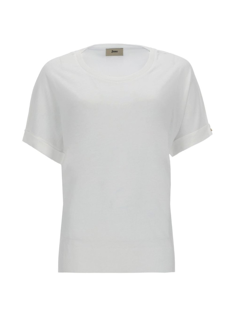 cuffed sleeve T-shirt 1