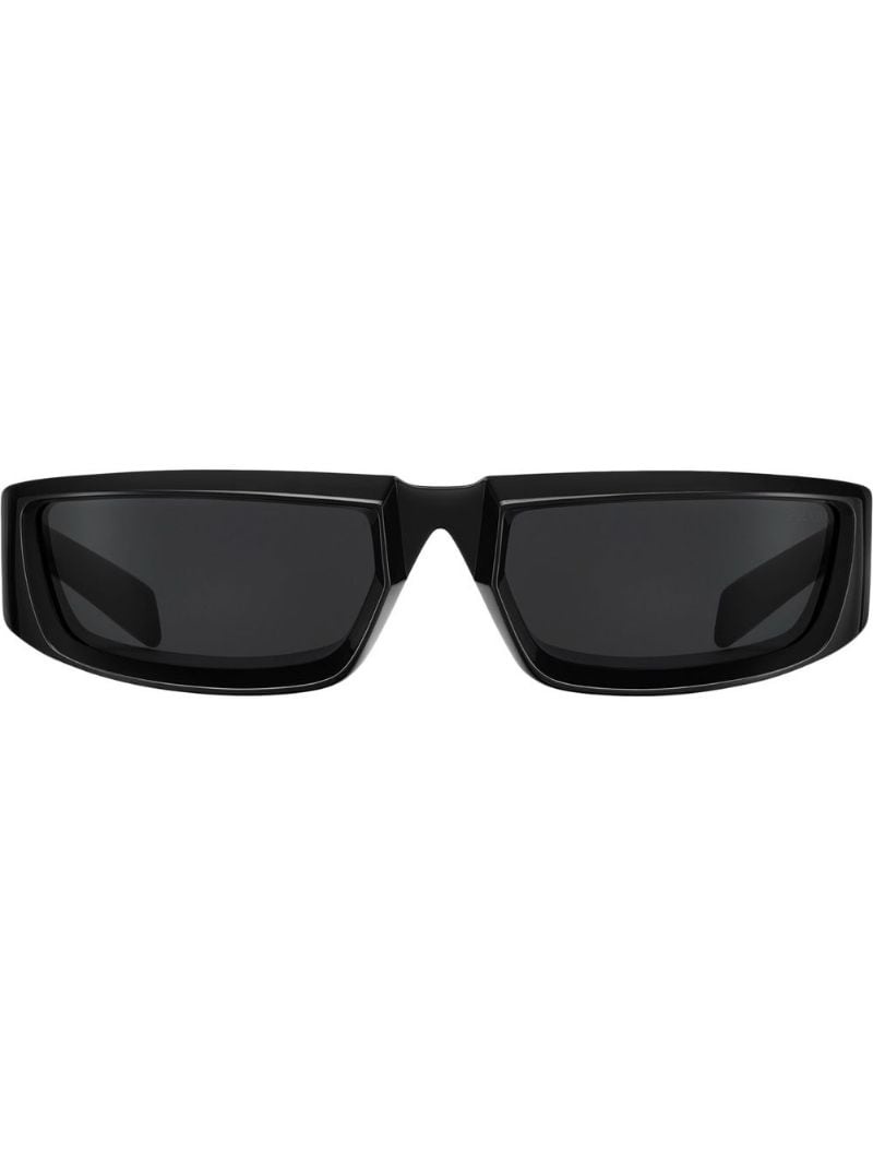 Runway rectangle-frame sunglasses - 1