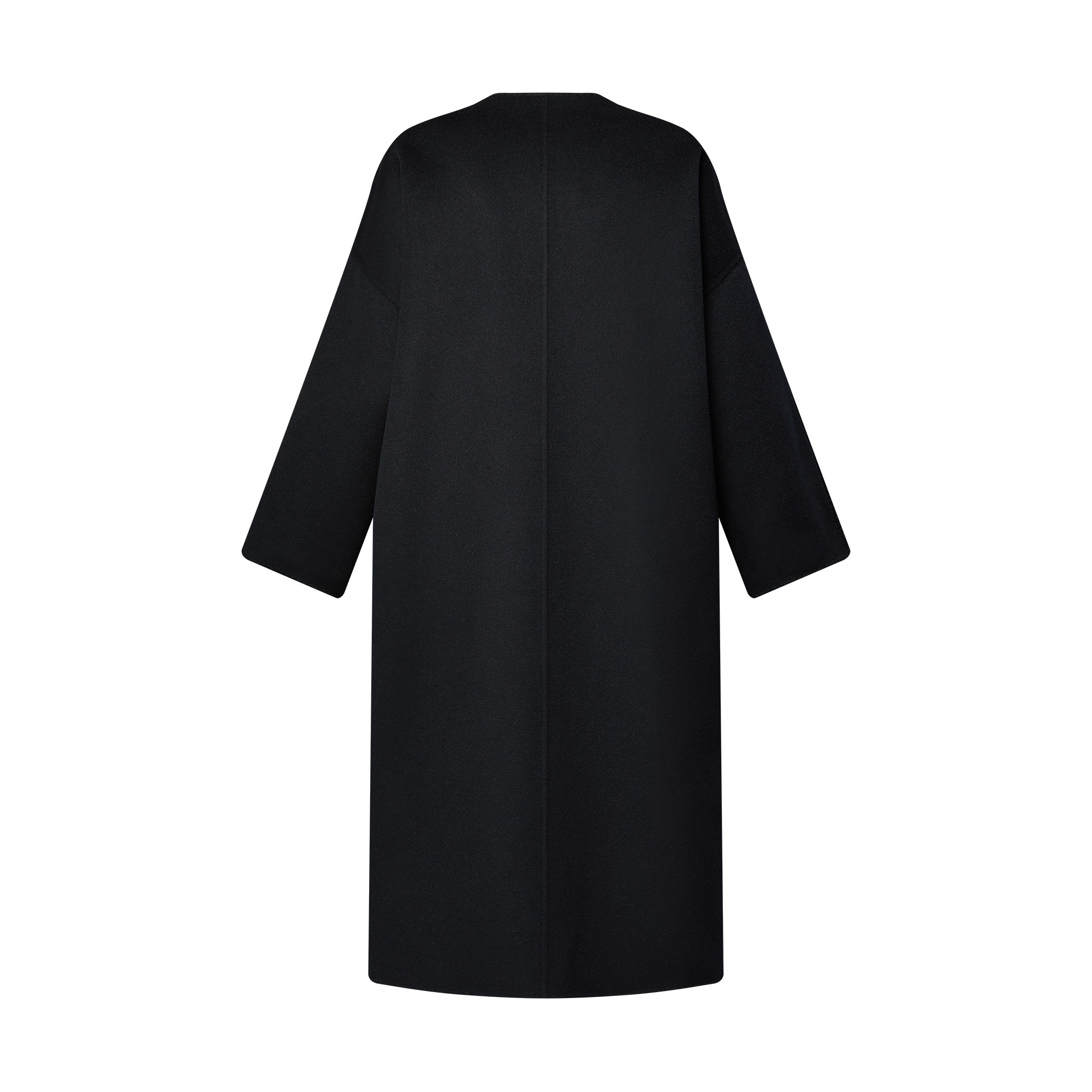 Double Face Blanket Stitch Coat - 3