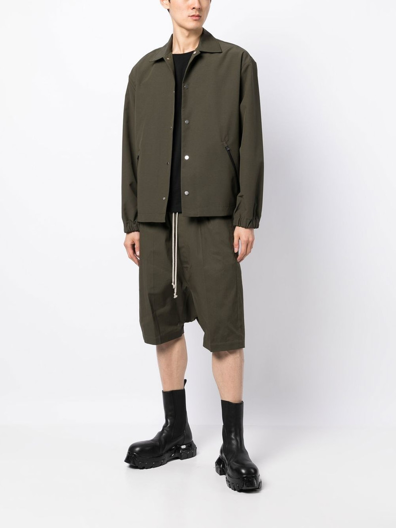 Rick Owens drop-crotch bermuda shorts outlook