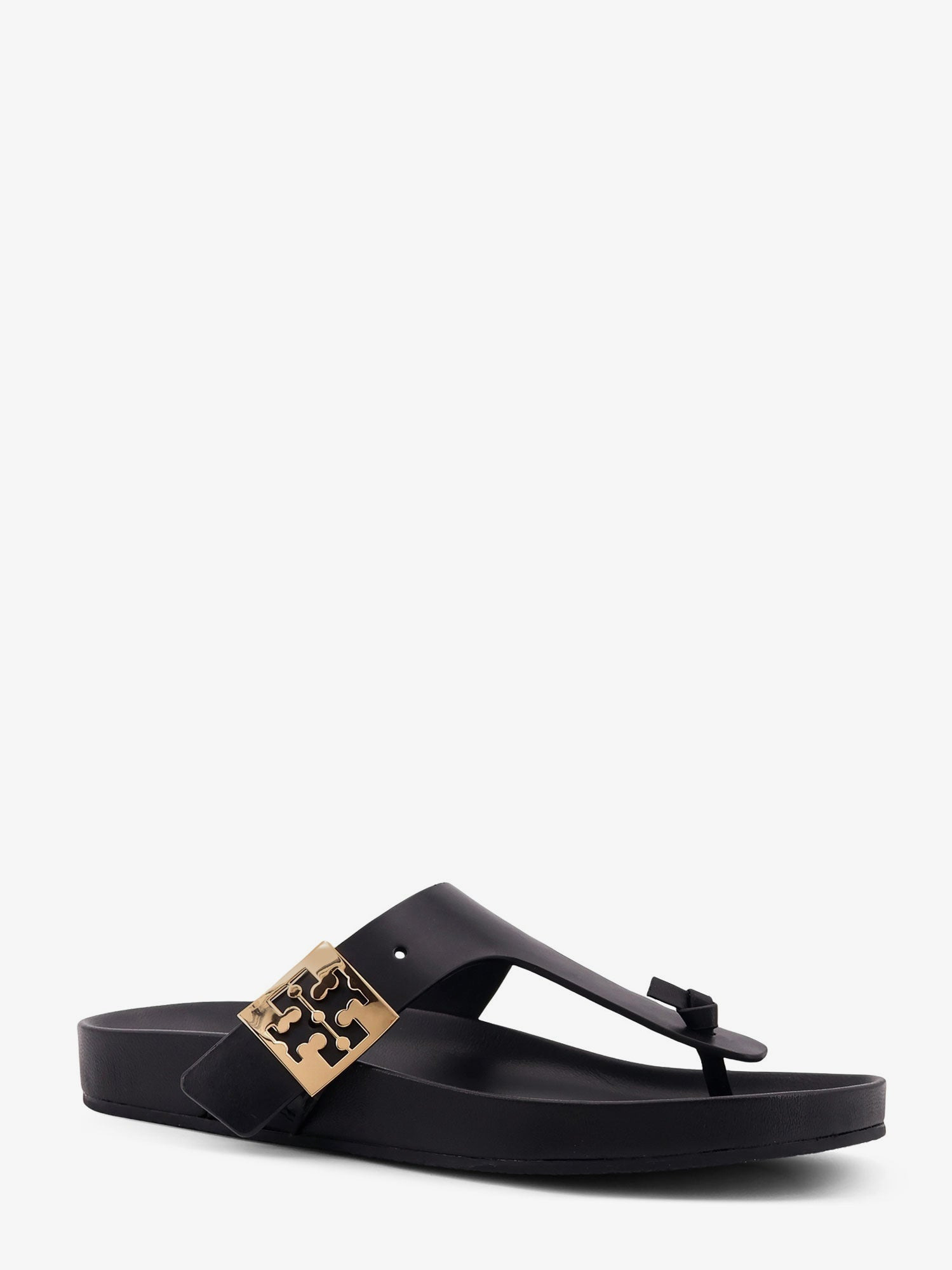 TORY BURCH - Tory Burch Leather Thong Sandals - 2