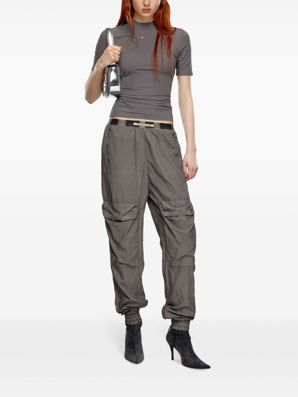 tapered cargo trousers - 2