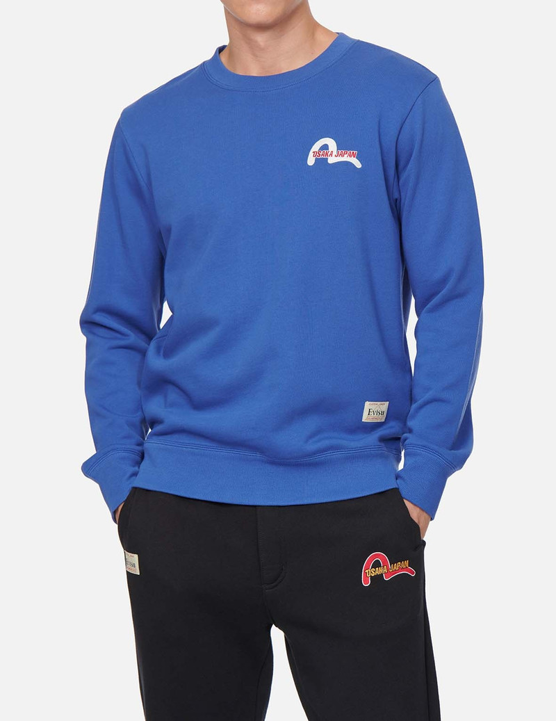 DARUMA MOTO CLUB MOTIF PRINT SWEATSHIRT 4