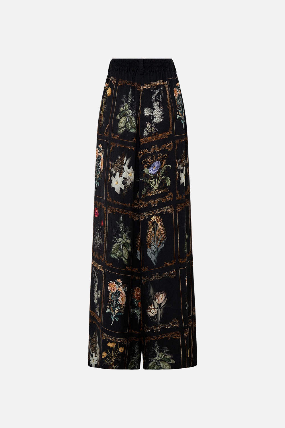 WIDE LEG WAISTED PANT - 8