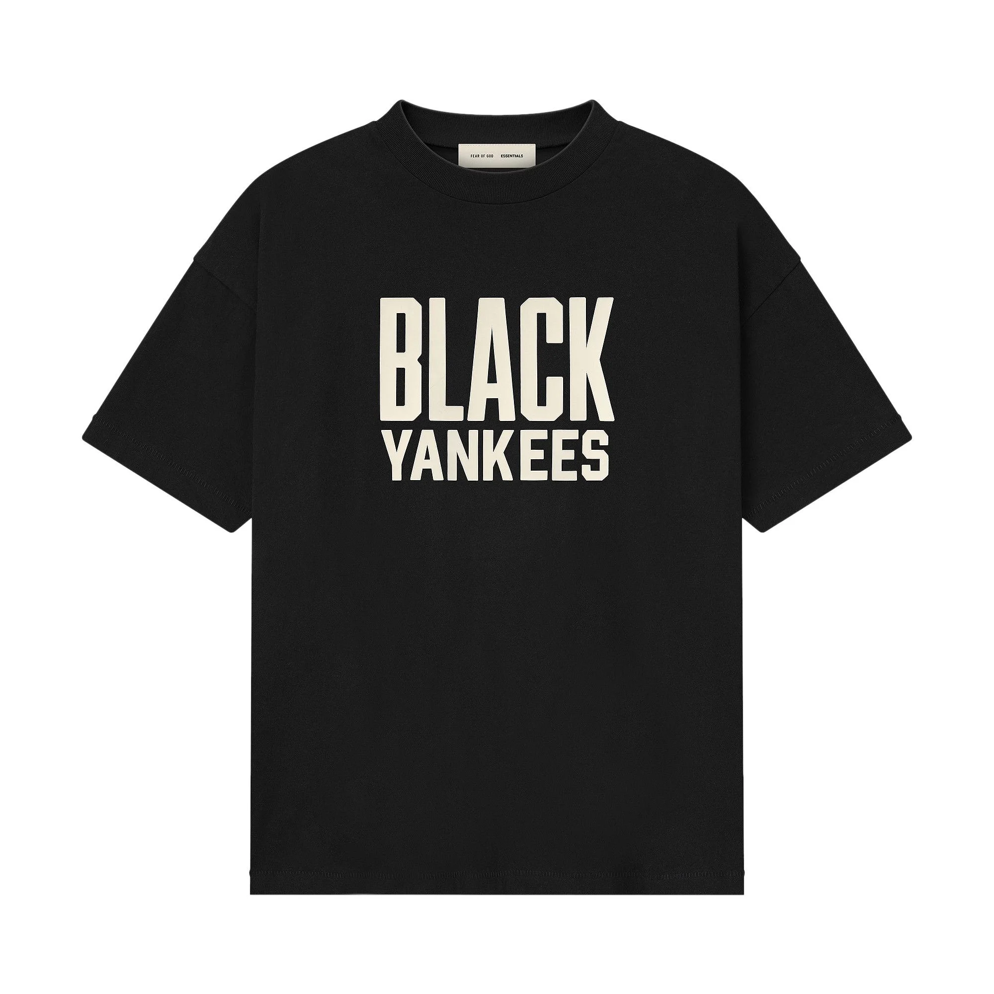 Fear of God Essentials Yankees Tee 'Black' - 1