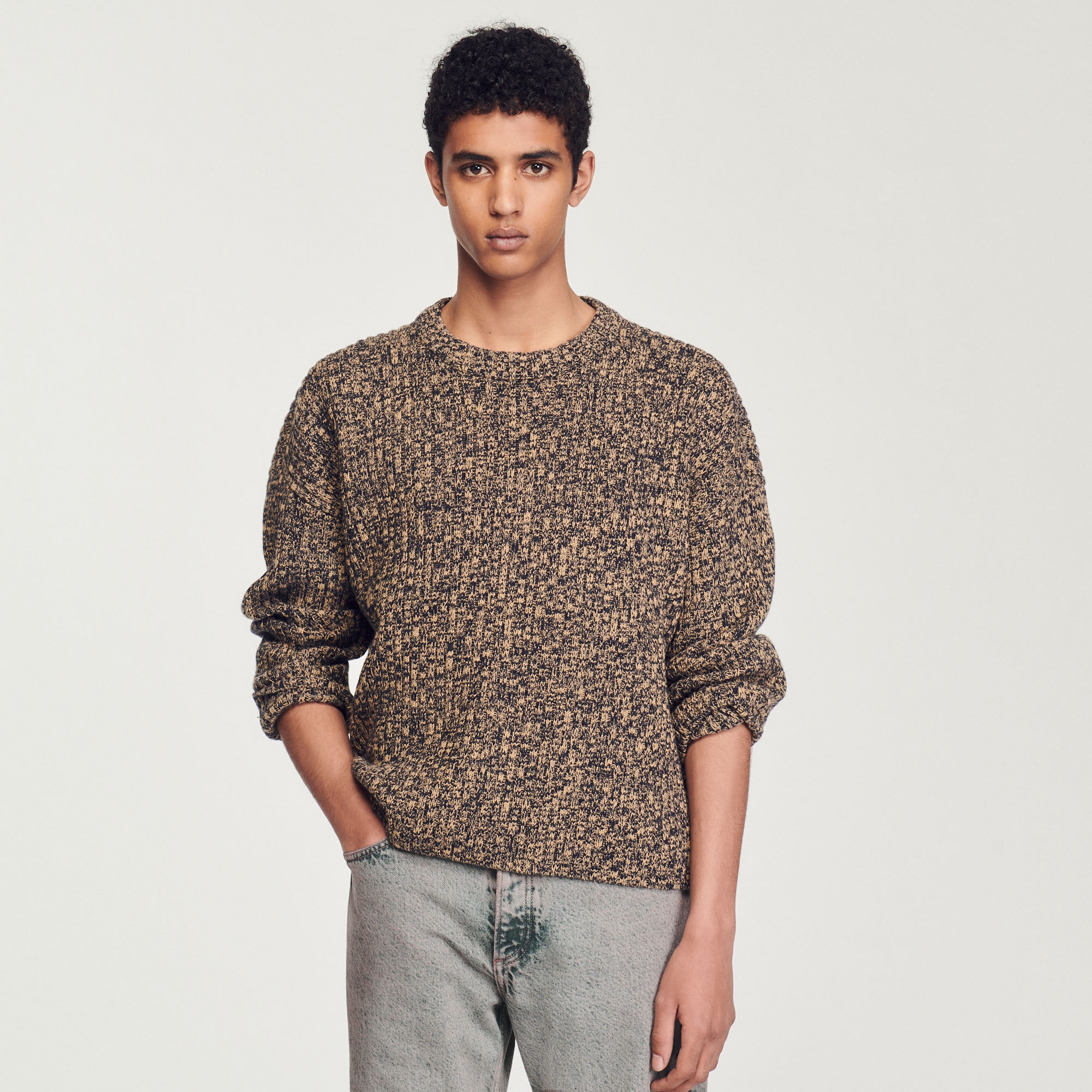 OVERSIZED KNIT SWEATER - 5