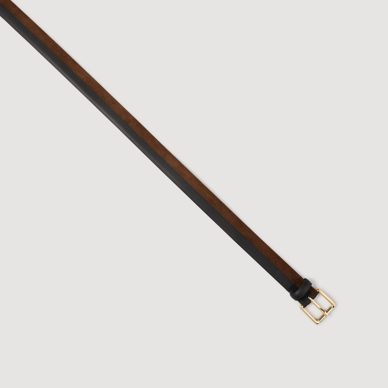 Sandro TWO-TONE LEATHER BELT outlook