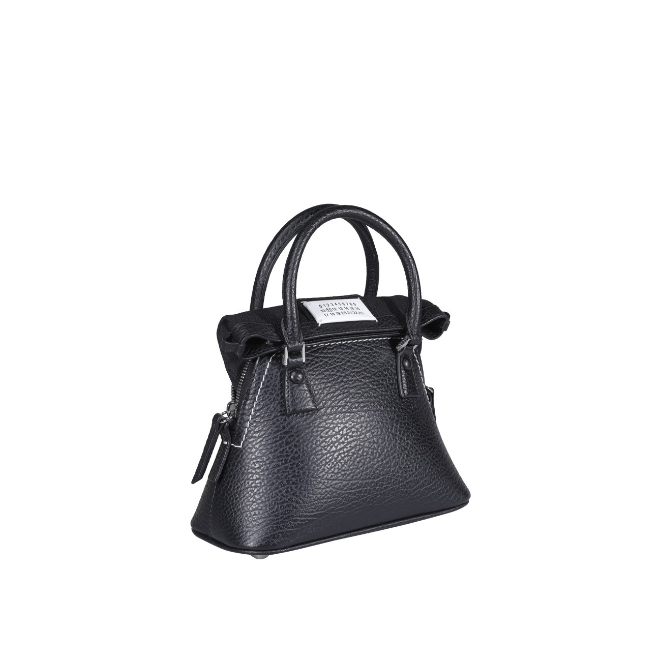 black leather mini 5ac shoulder bag - 2