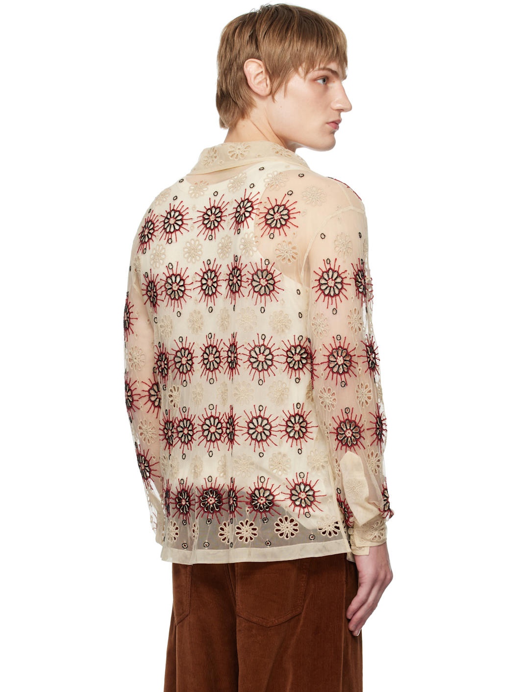Off-White Solarium Long Sleeve Shirt - 3