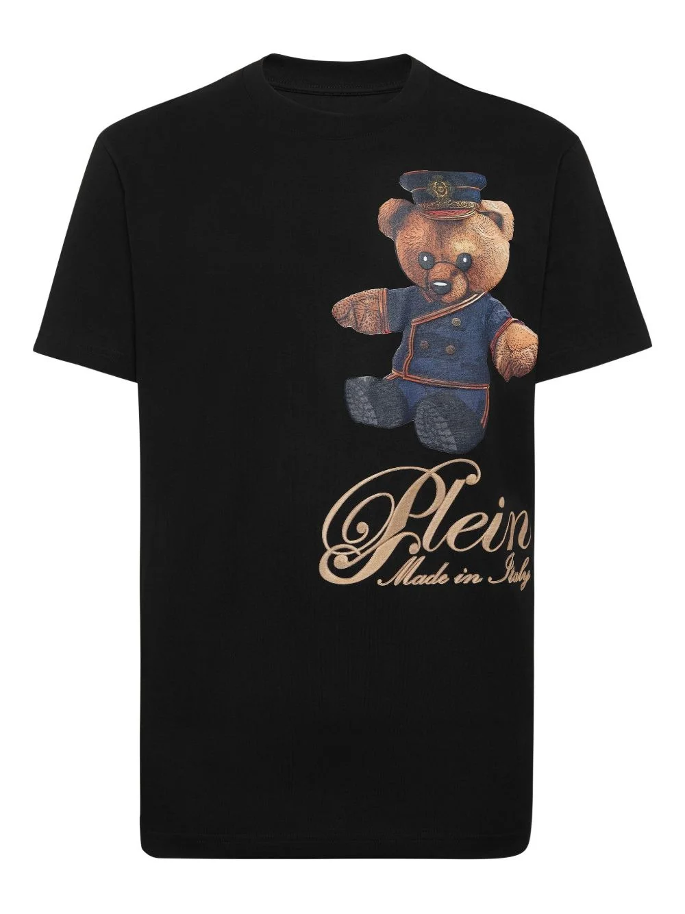 teddy bear-print T-shirt - 1