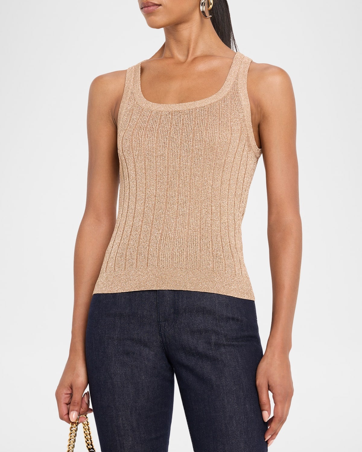 Metallic Rib Tank - 4