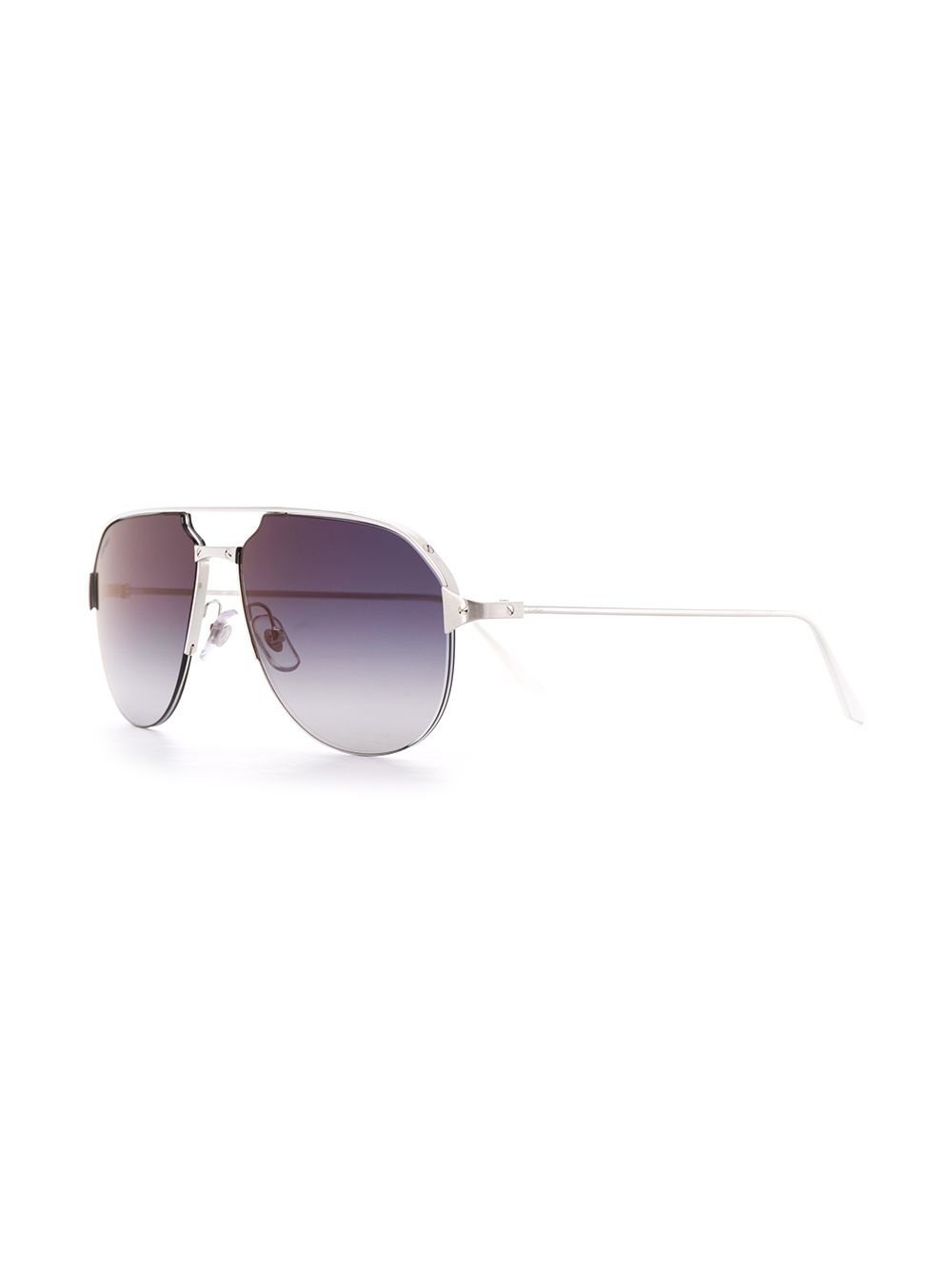 Santos de Cartier aviator-frame sunglasses - 2