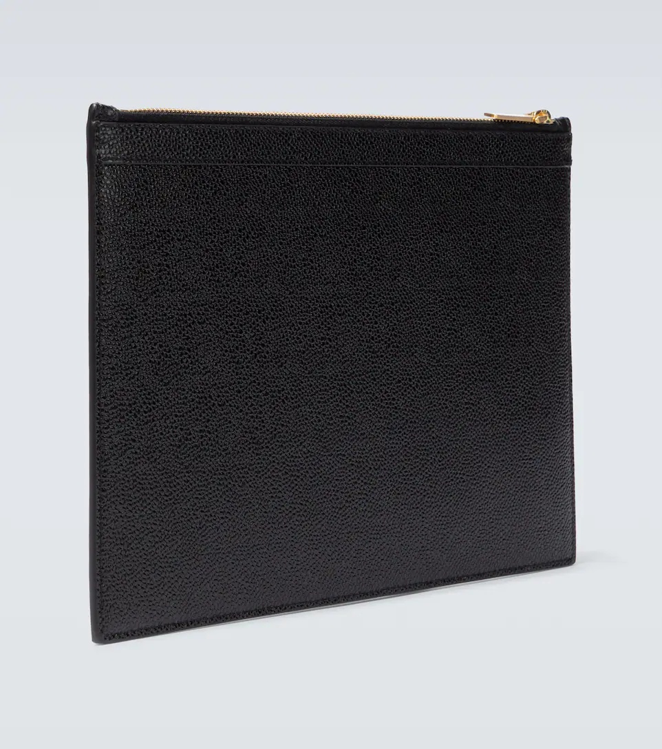 Grained leather tablet holder - 3