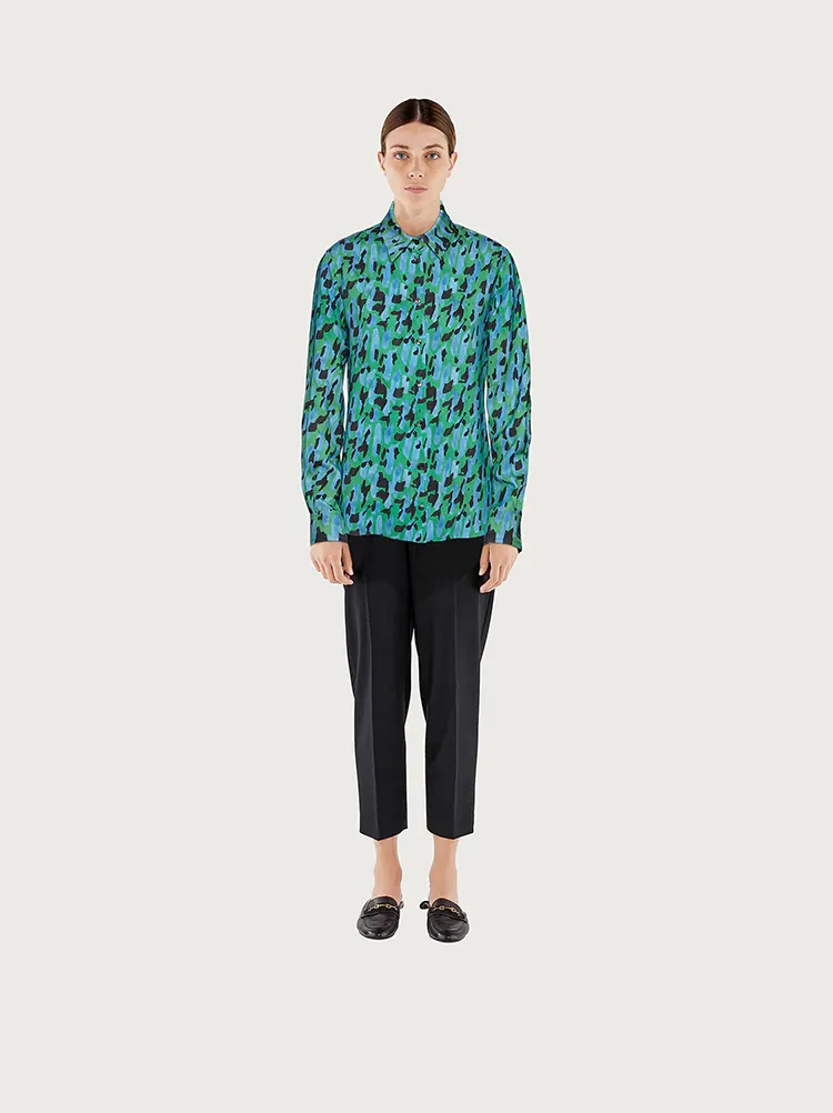 CAMOUFLAGE PRINT SHIRT - 3