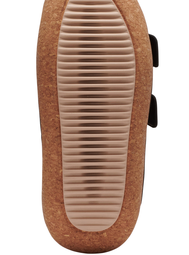 B-IT leather and cork mules 7