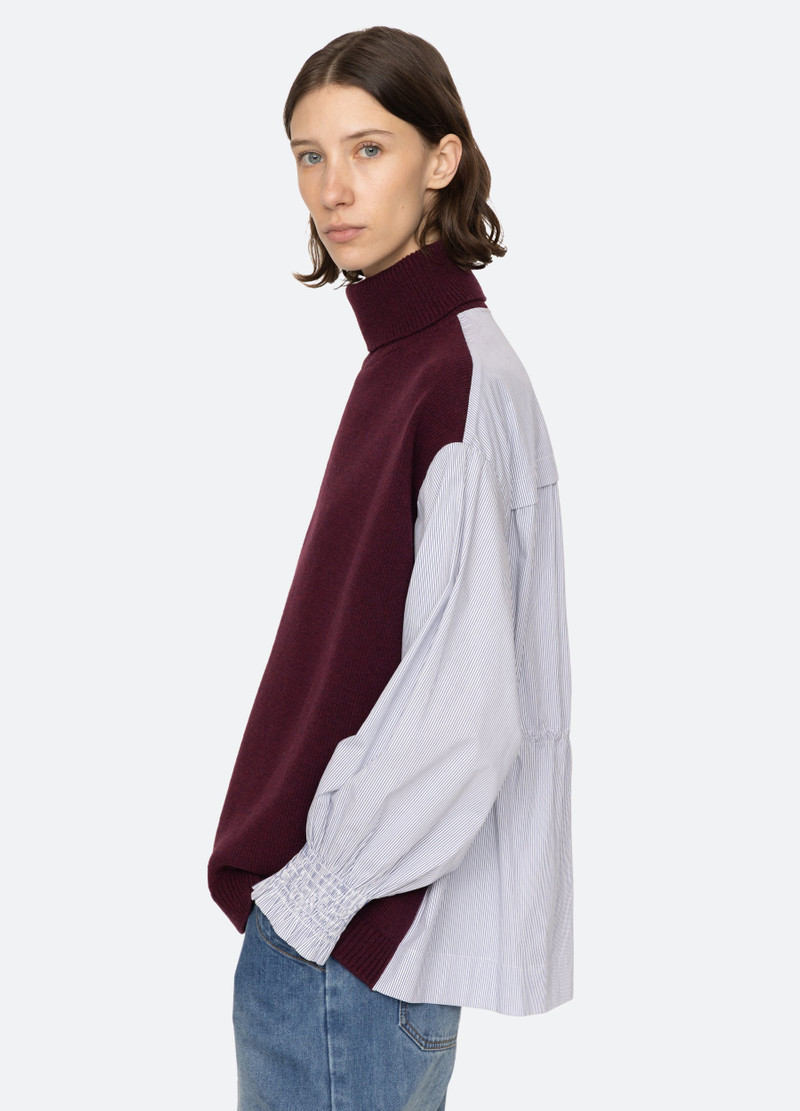 Sea Devana Combo Sweater outlook
