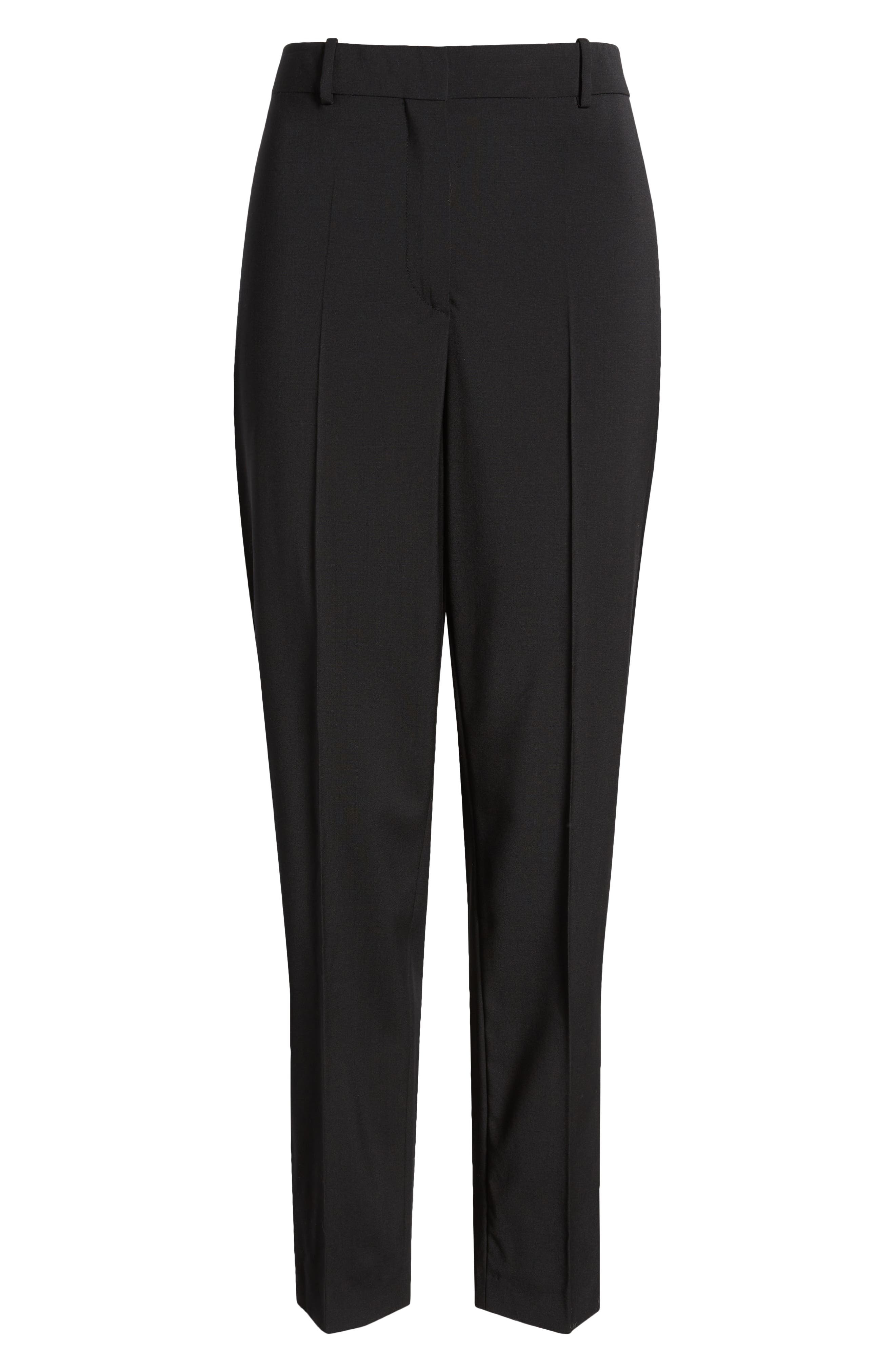 BOSS Tiluna Slim Fit Pants in Black at Nordstrom - 5