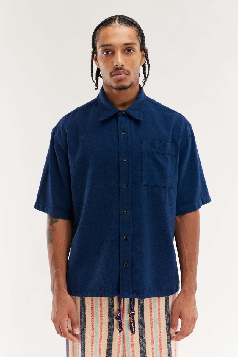 The Elder Statesman JUPITER BOXY SHIRT SS outlook