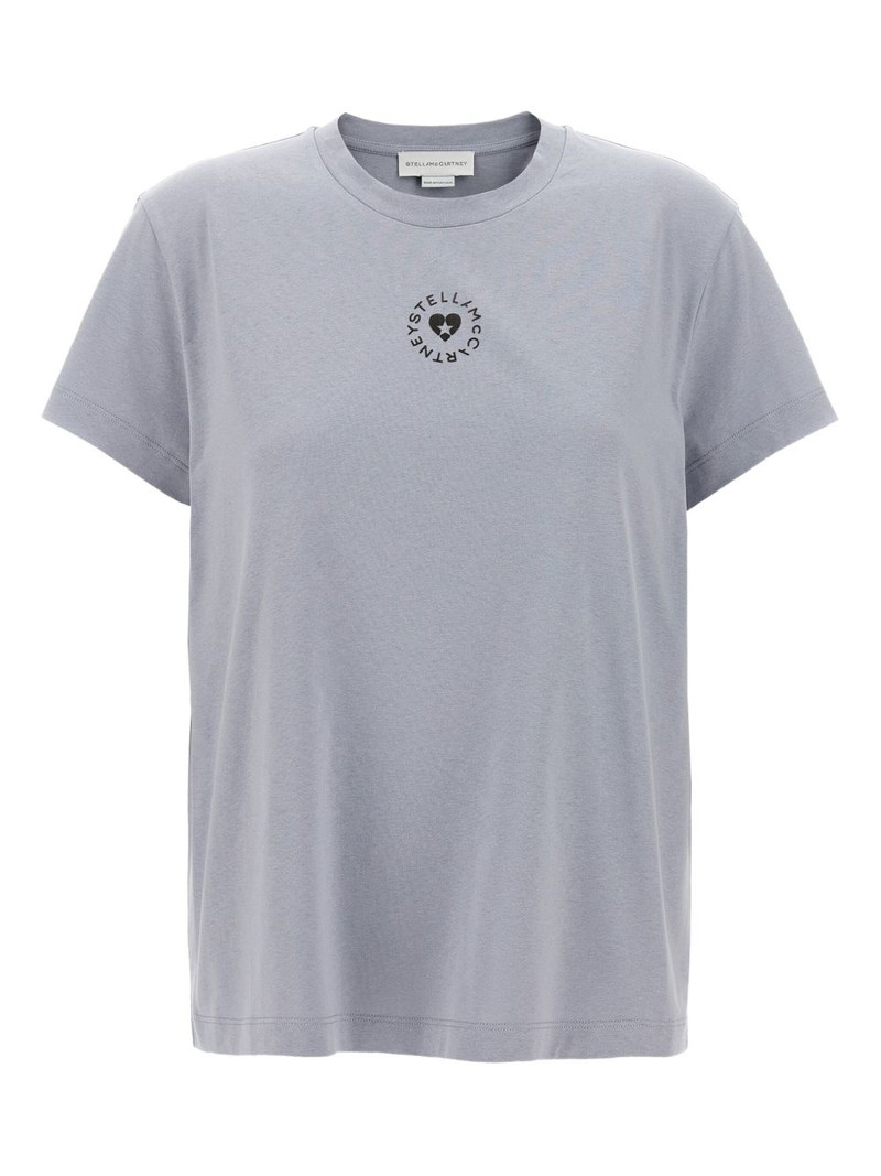 logo-print crew-neck T-shirt 1