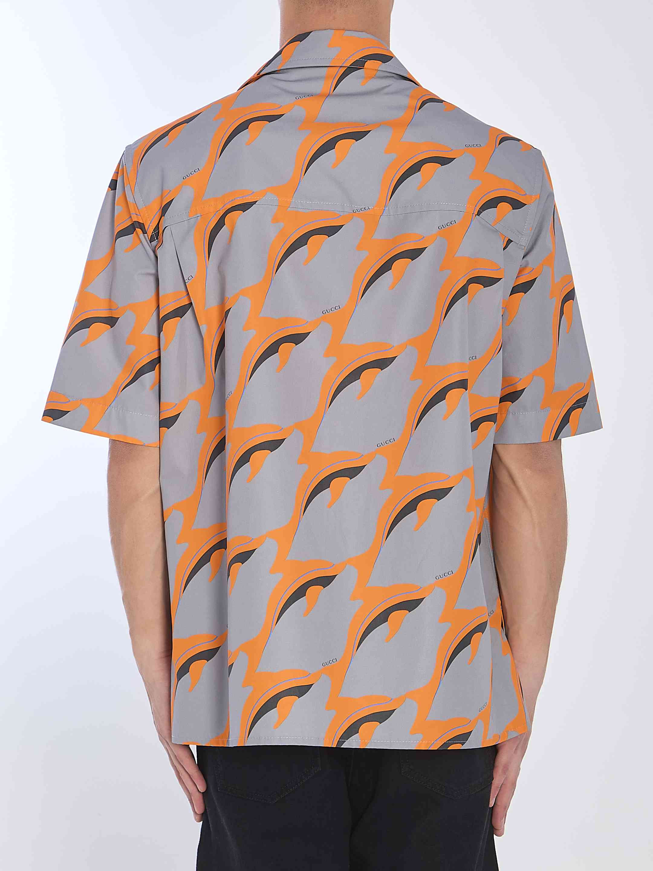 Gucci Men Printed Shirt - 4