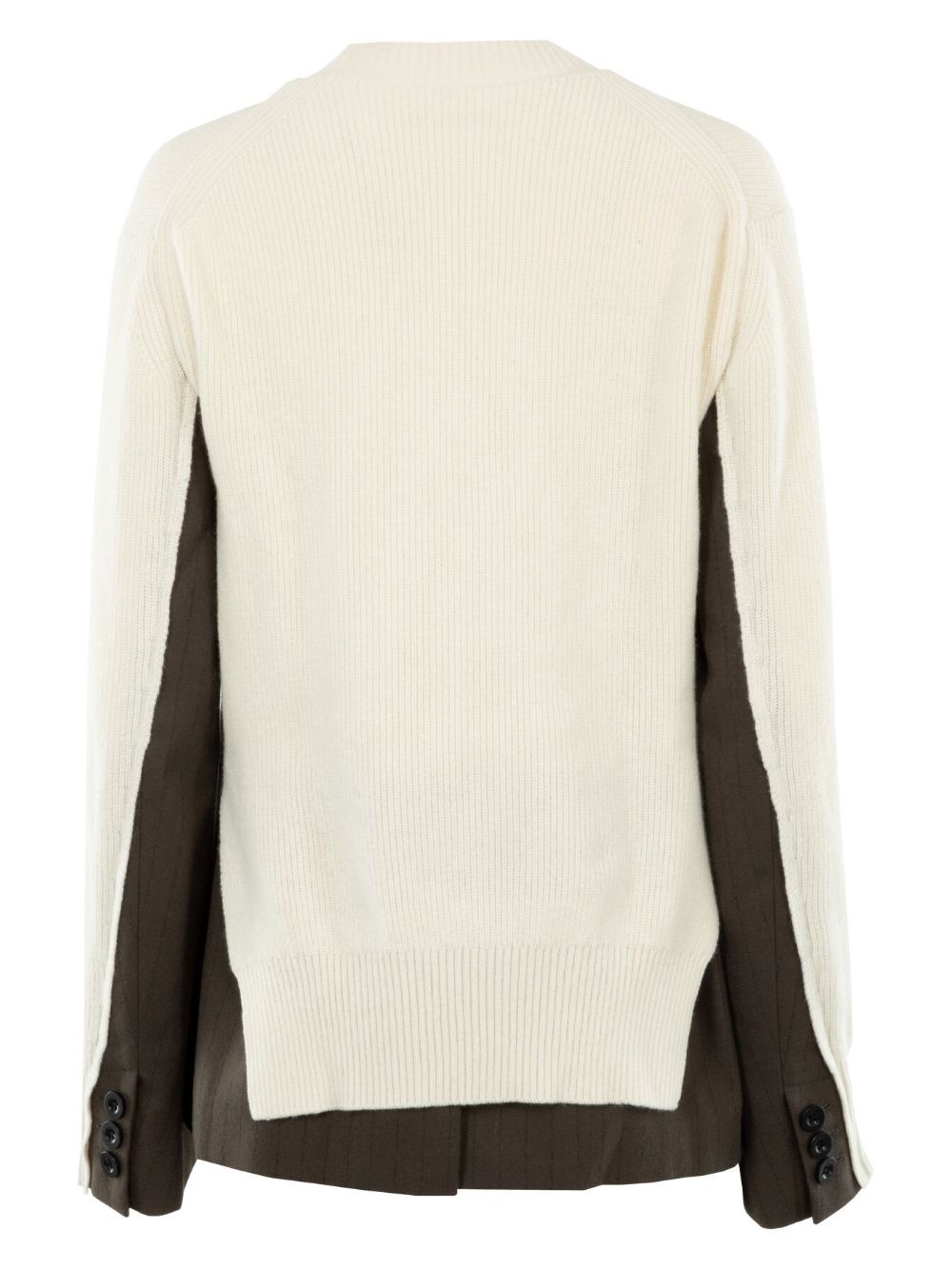 panelled jumper - 2
