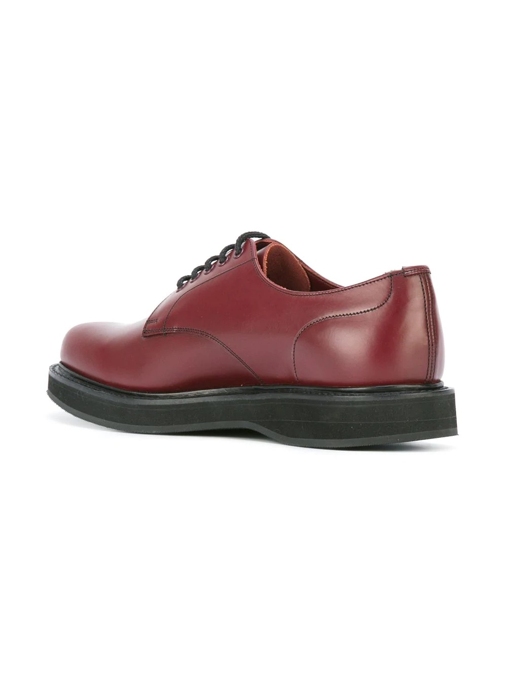 chunky sole derby shoes - 3