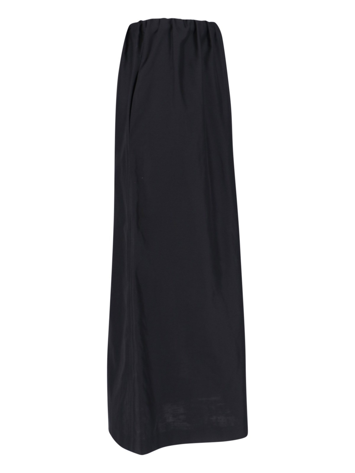 'SAUL' COTTON AND SILK MAXI SKIRT - 3