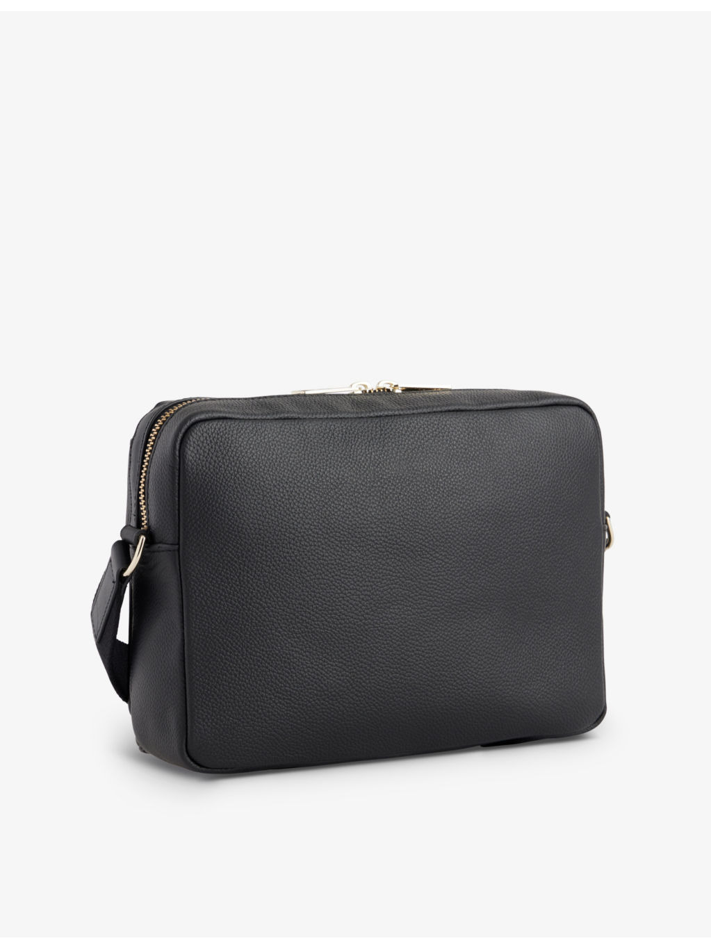 Signature Stripe leather messenger bag - 4