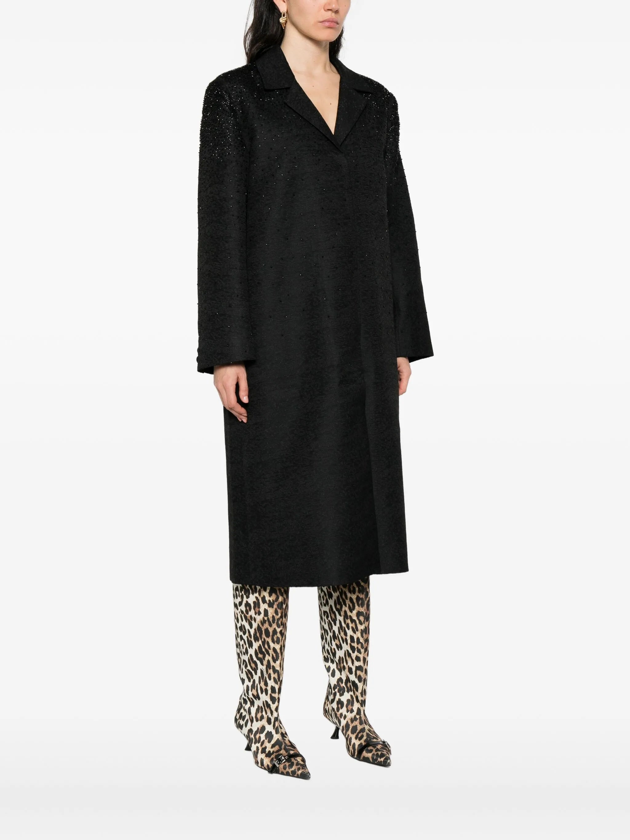 Stine Goya Elevated Embellished Coat - 3