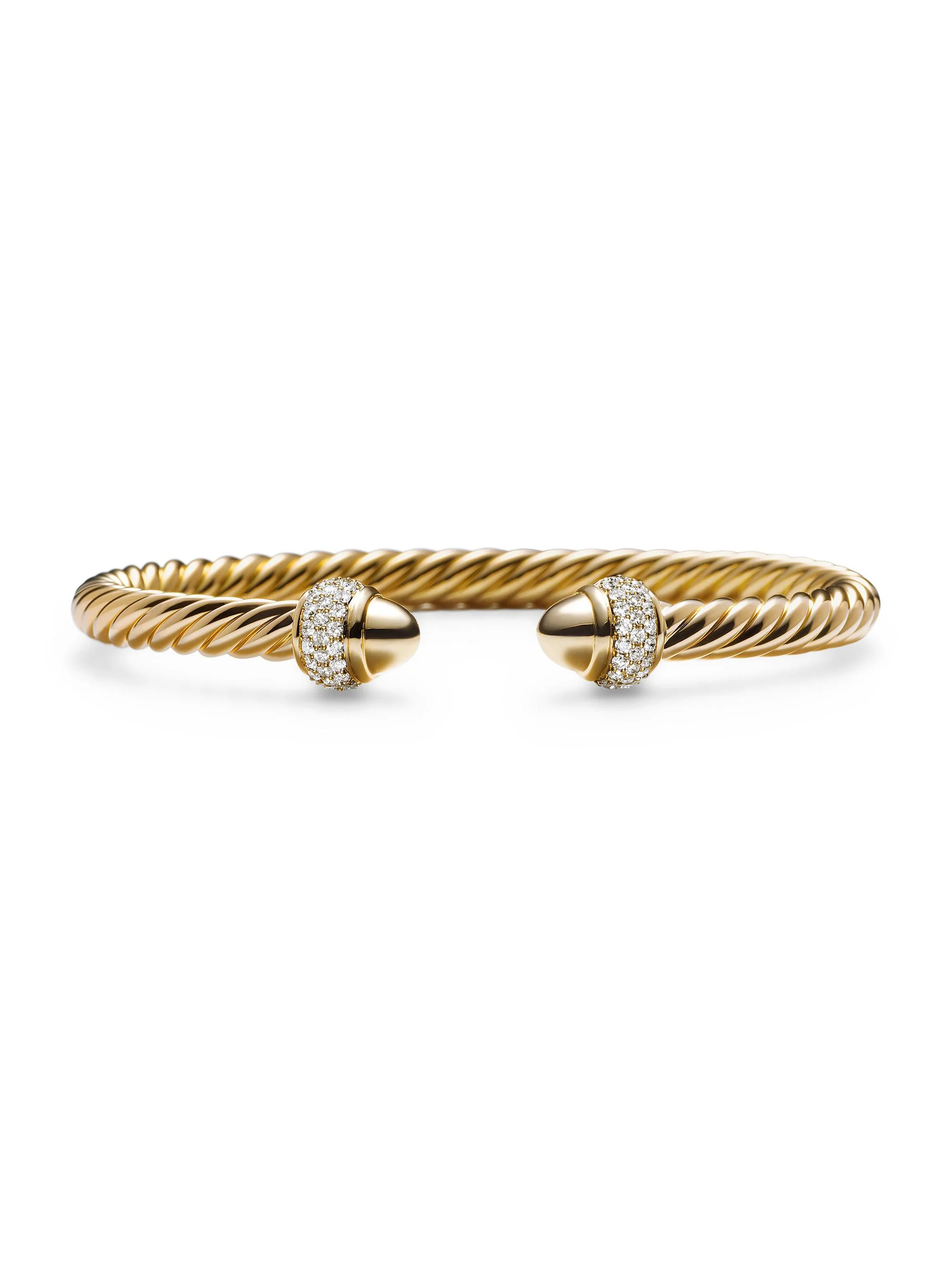 Women's Cable Bracelet In 18K Yellow Gold - Gold - 1