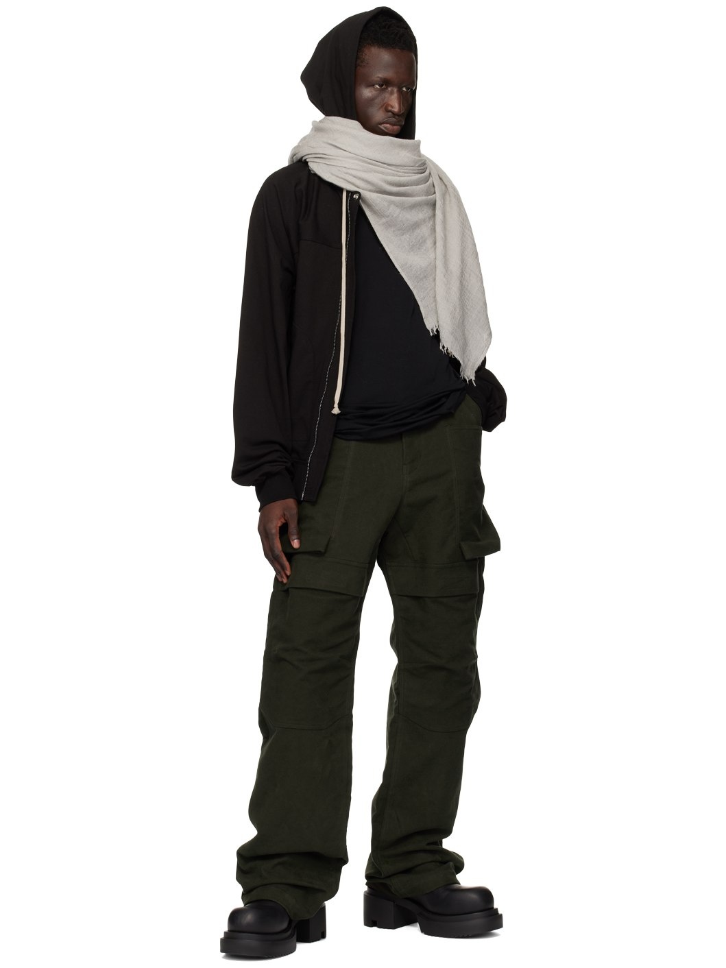 Green Porterville Stefan Cargo Pants - 4