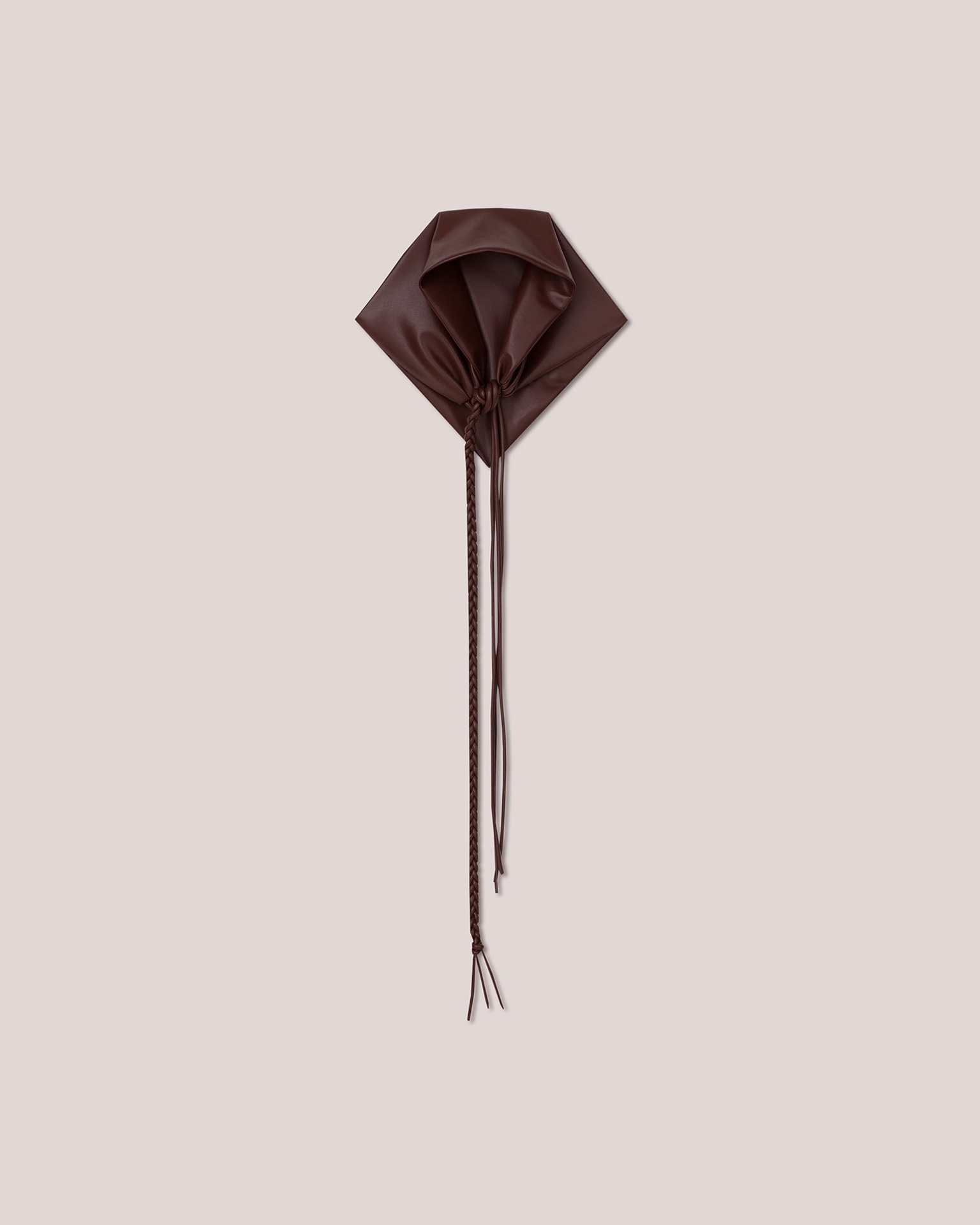 BRITA - Triangle scarf - Plum chutney - 1