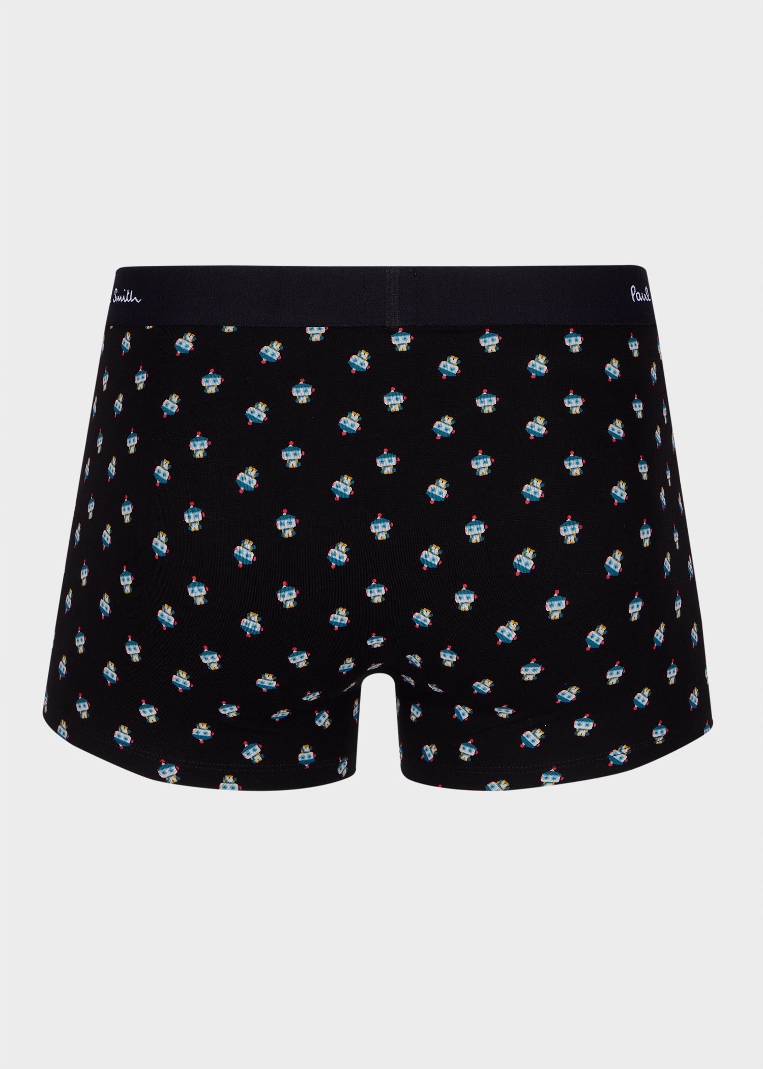 Mixed 'Signature Stripe' and Robot Boxer Briefs Three Pack - 7