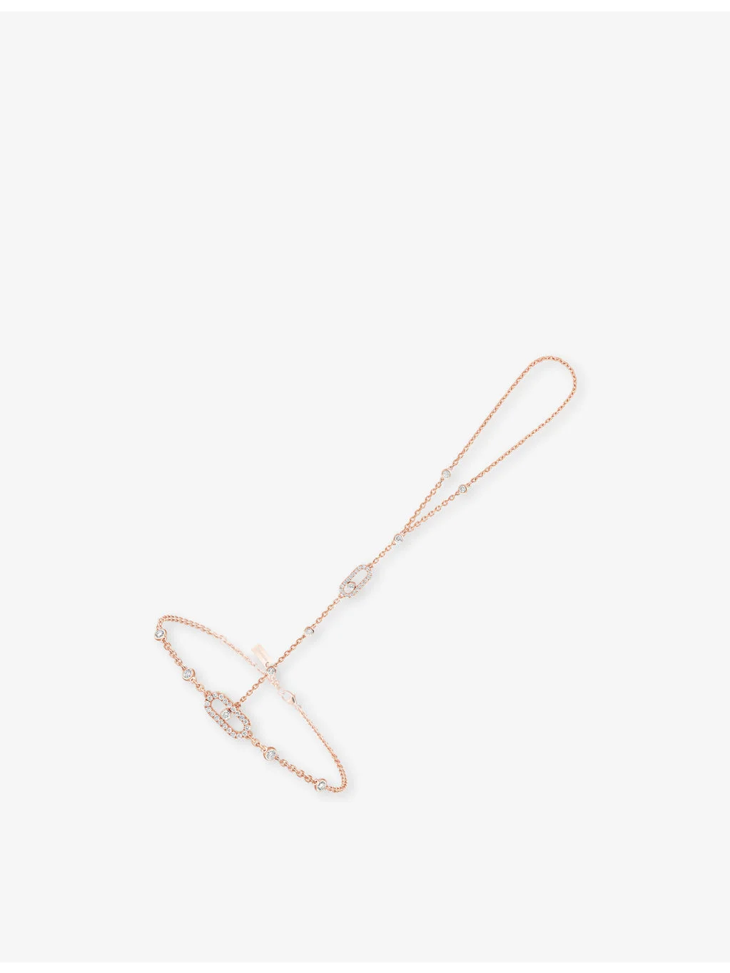 Move Uno 18ct Gold And 0.35ct Diamond Hand Bracelet - 1