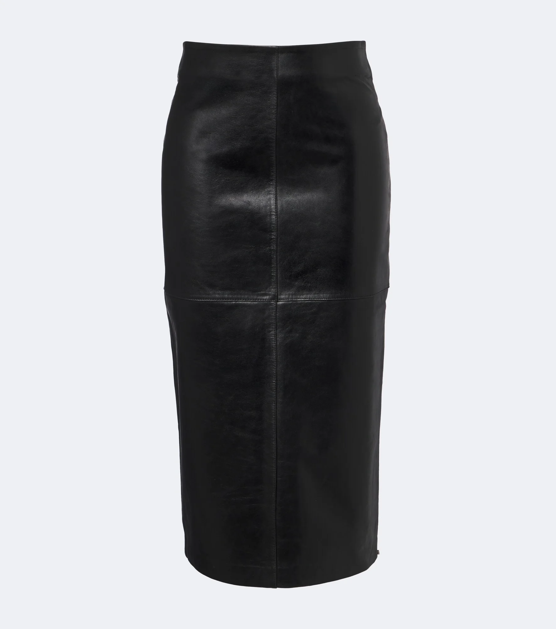 Leather pencil skirt - 1