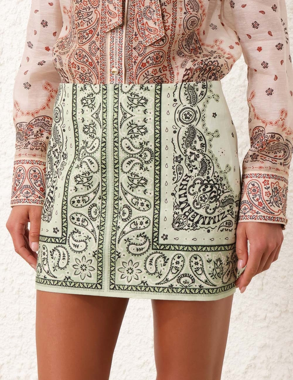 MATCHMAKER BANDANA MICRO SKIRT - 5