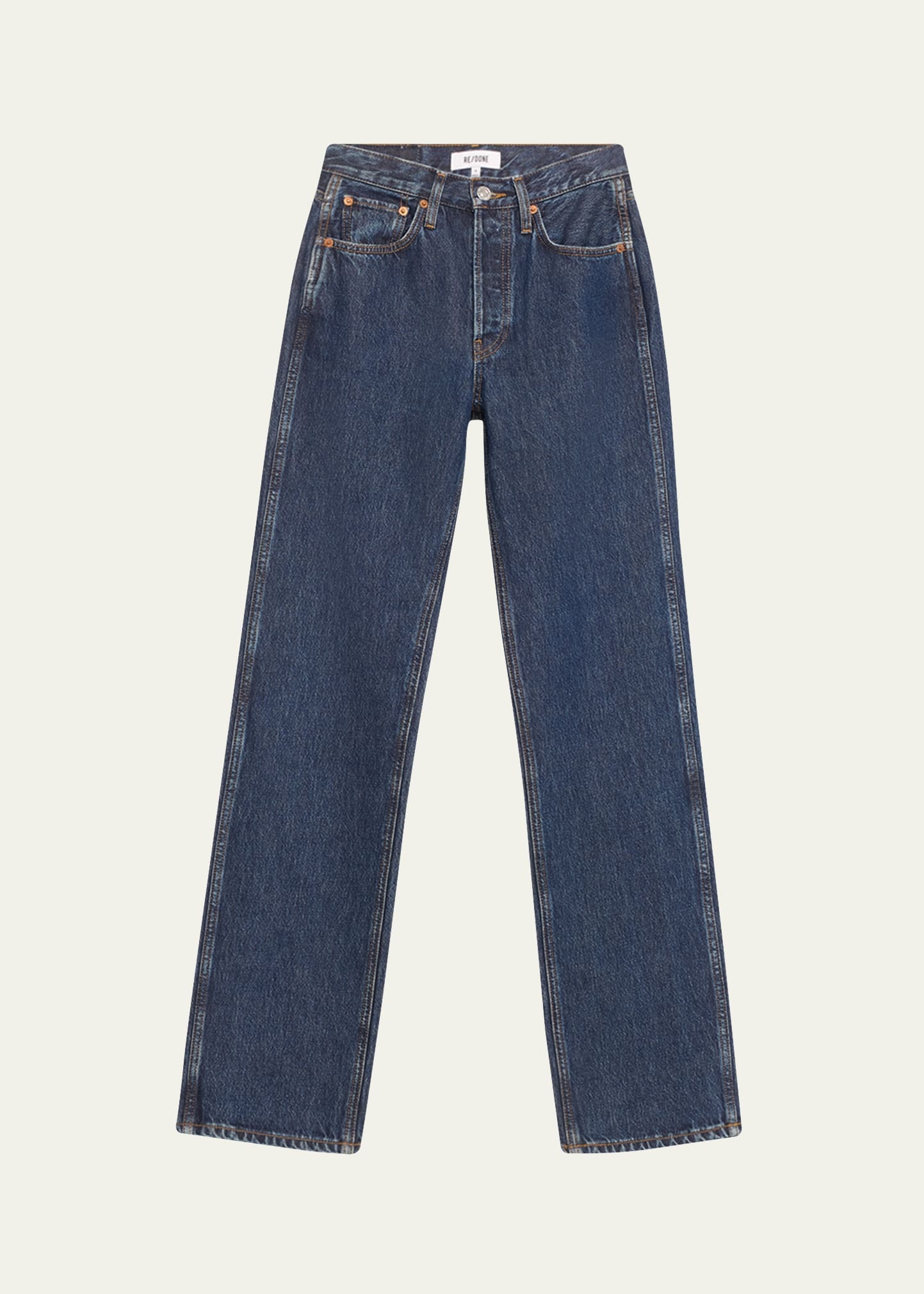 90s High-Rise Loose Jeans - 1