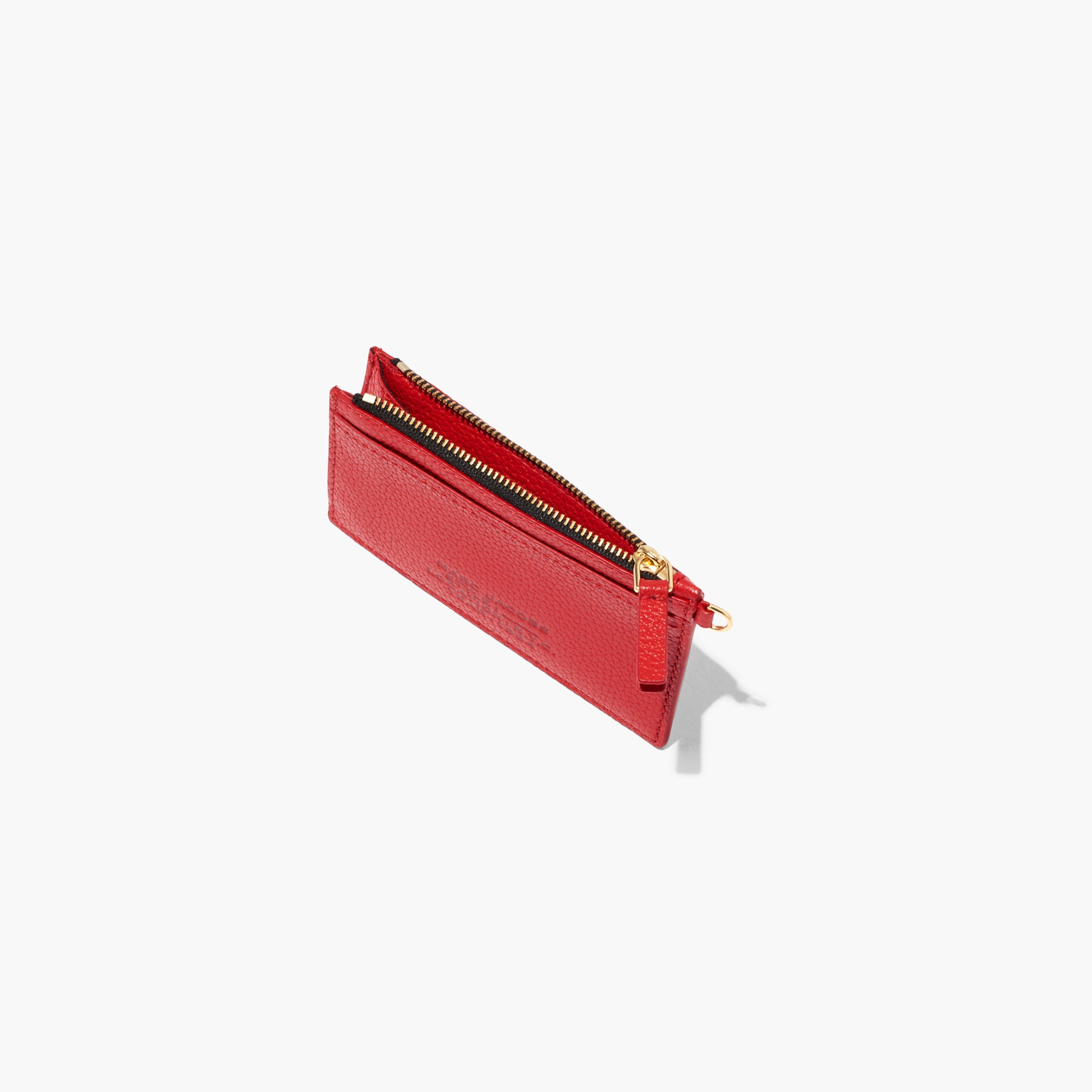 THE LEATHER TOP ZIP WRISTLET - 5