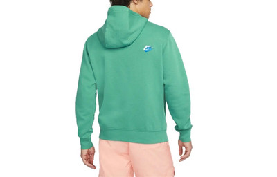 Nike Nike Sportswear Sport Logo Embroidered Pullover Hoodie 'Green' DM8882-350 outlook