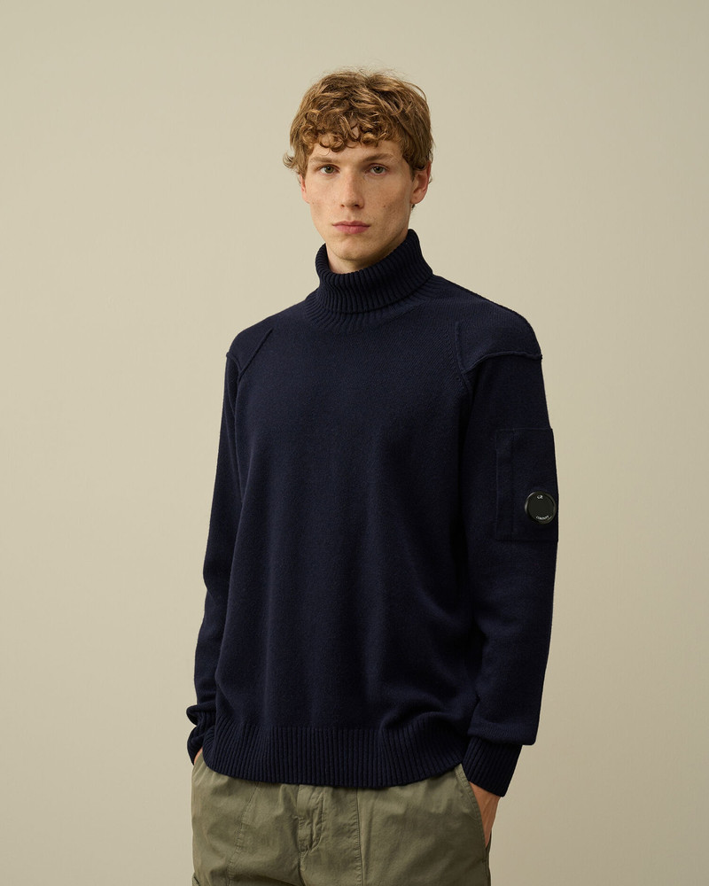 C.P. Company Lambswool GRS Turtleneck Knit outlook