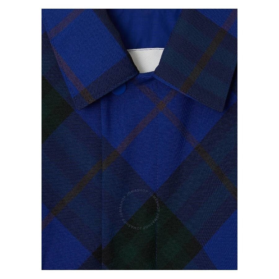 Burberry  Mid Length Check Car Coat - 4