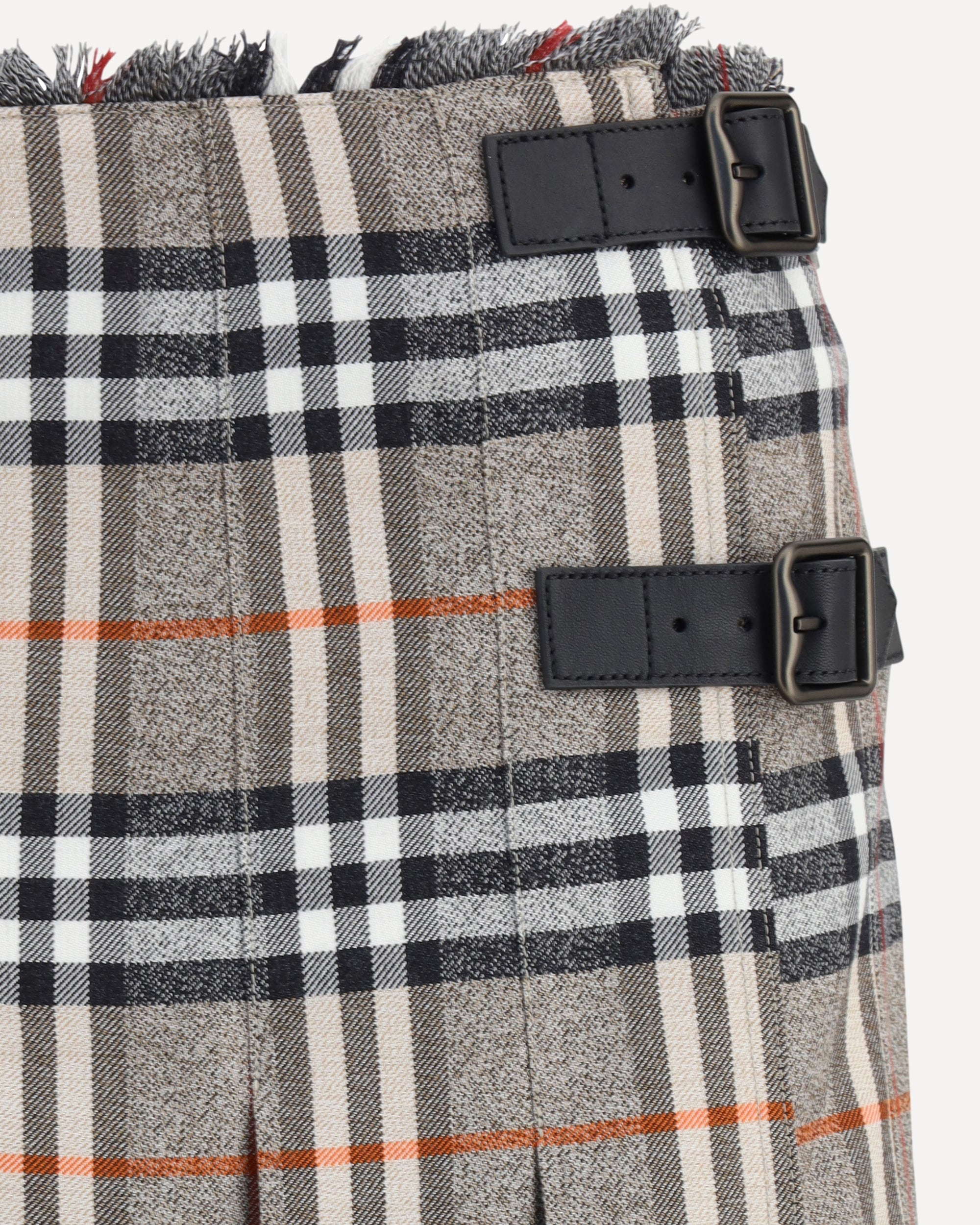 Check Archive wool Miniskirt - 3