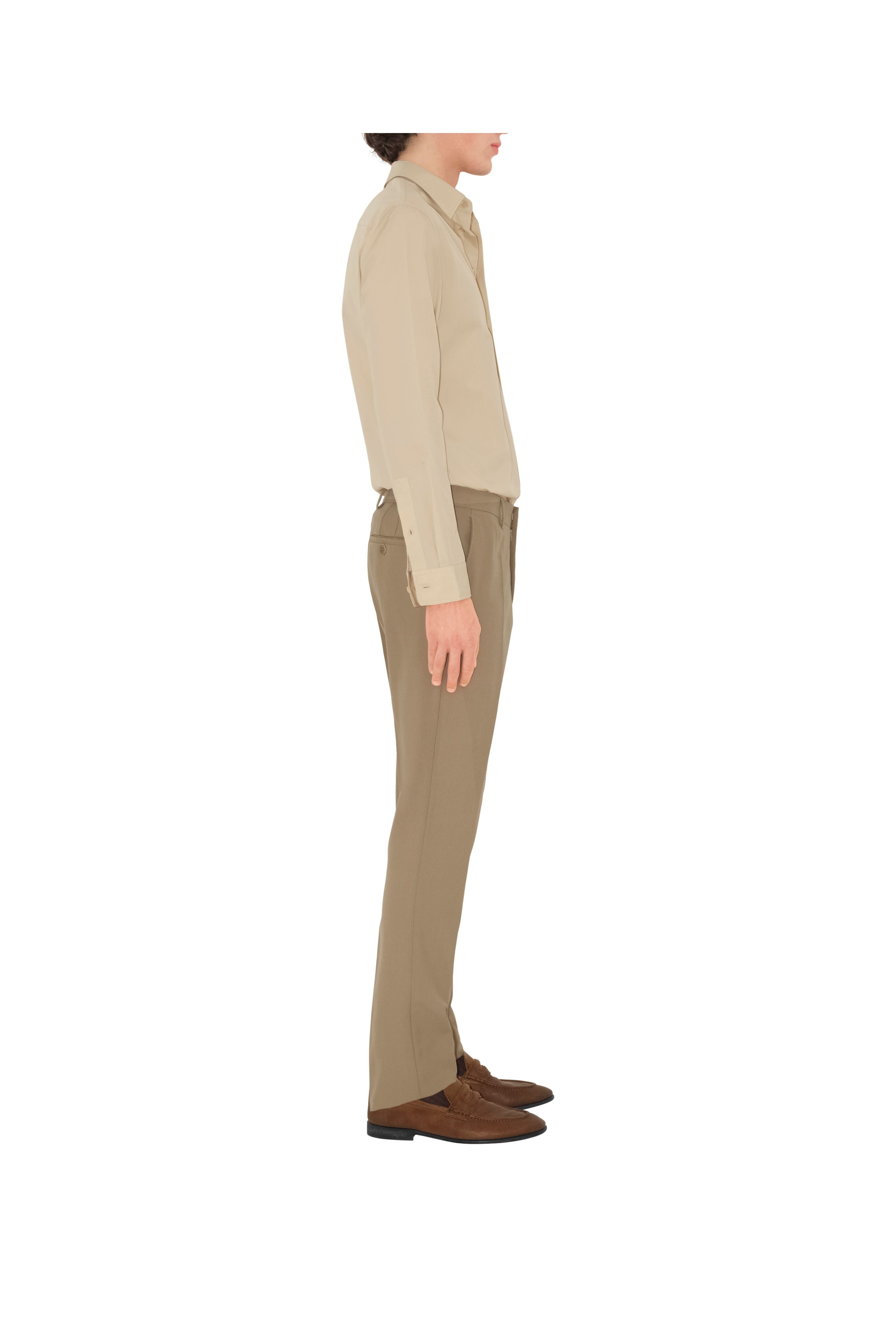 burberry Wool Tailored Trousers in Puddle at Nordstrom - 3